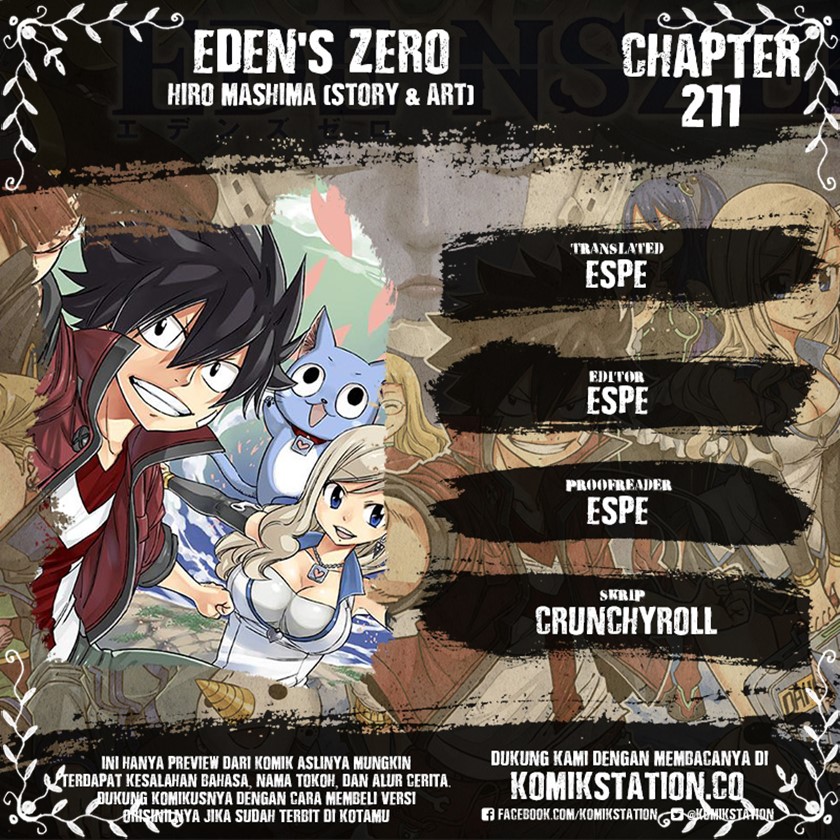 Eden's Zero Chapter 211 - halaman 1