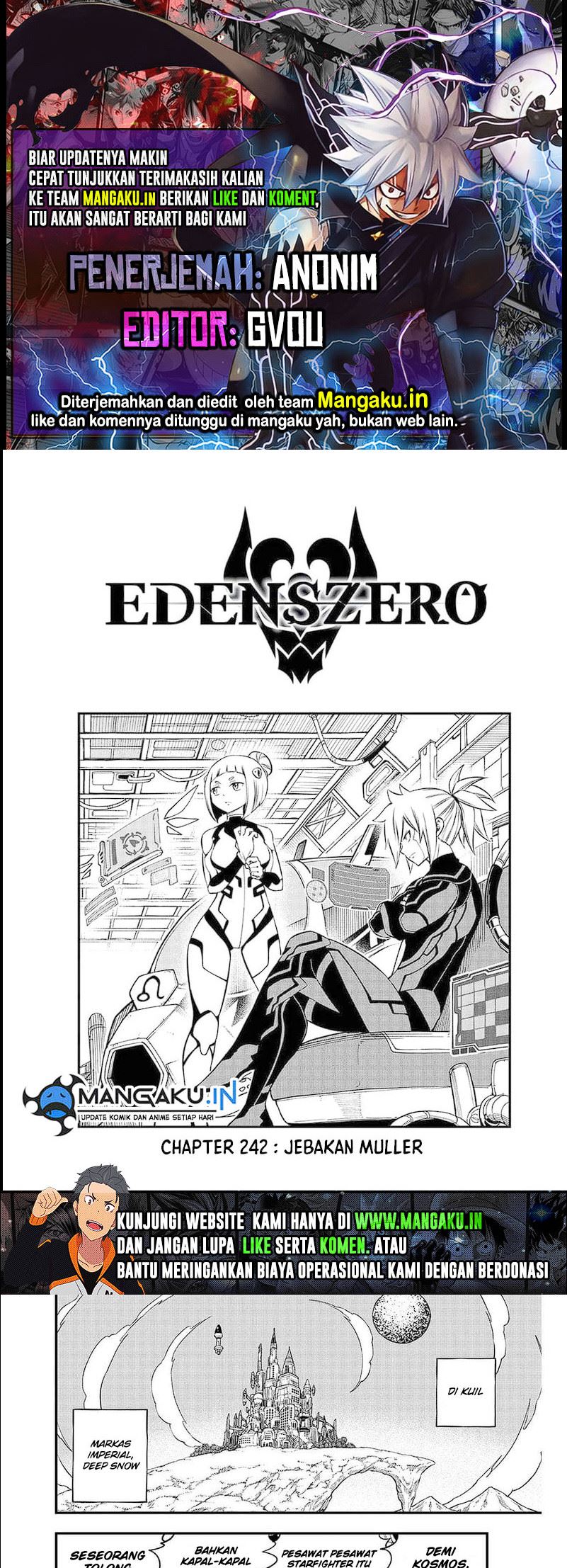 Eden's Zero Chapter 242 - halaman 1