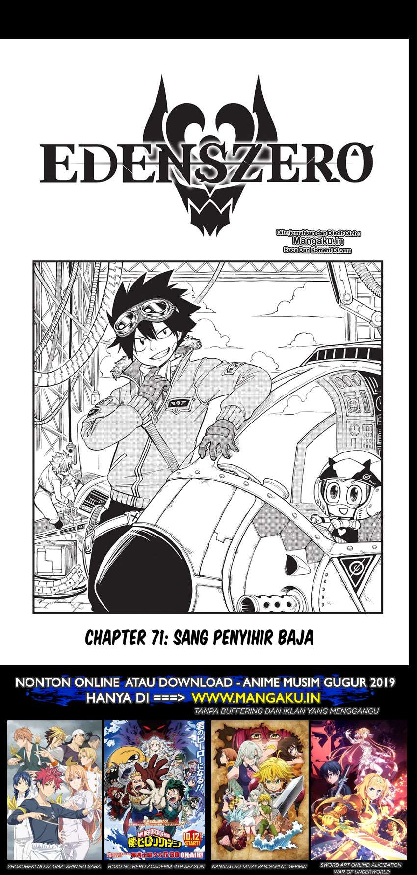 Eden's Zero Chapter 71 - halaman 2