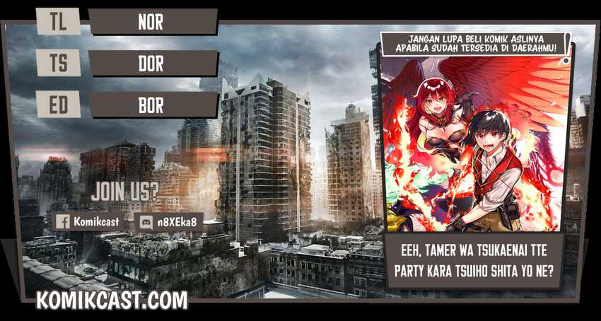 Eeh, Tamer wa Tsukaenai tte Party kara Tsuiho Shita yo ne? Chapter 1.1 - halaman 1