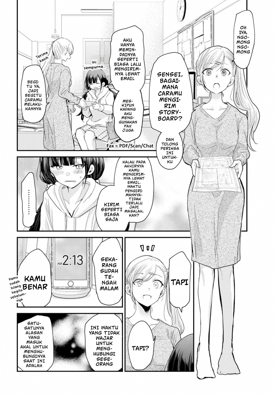 Egao no Taenai Shokuba desu. Chapter 1 - halaman 9