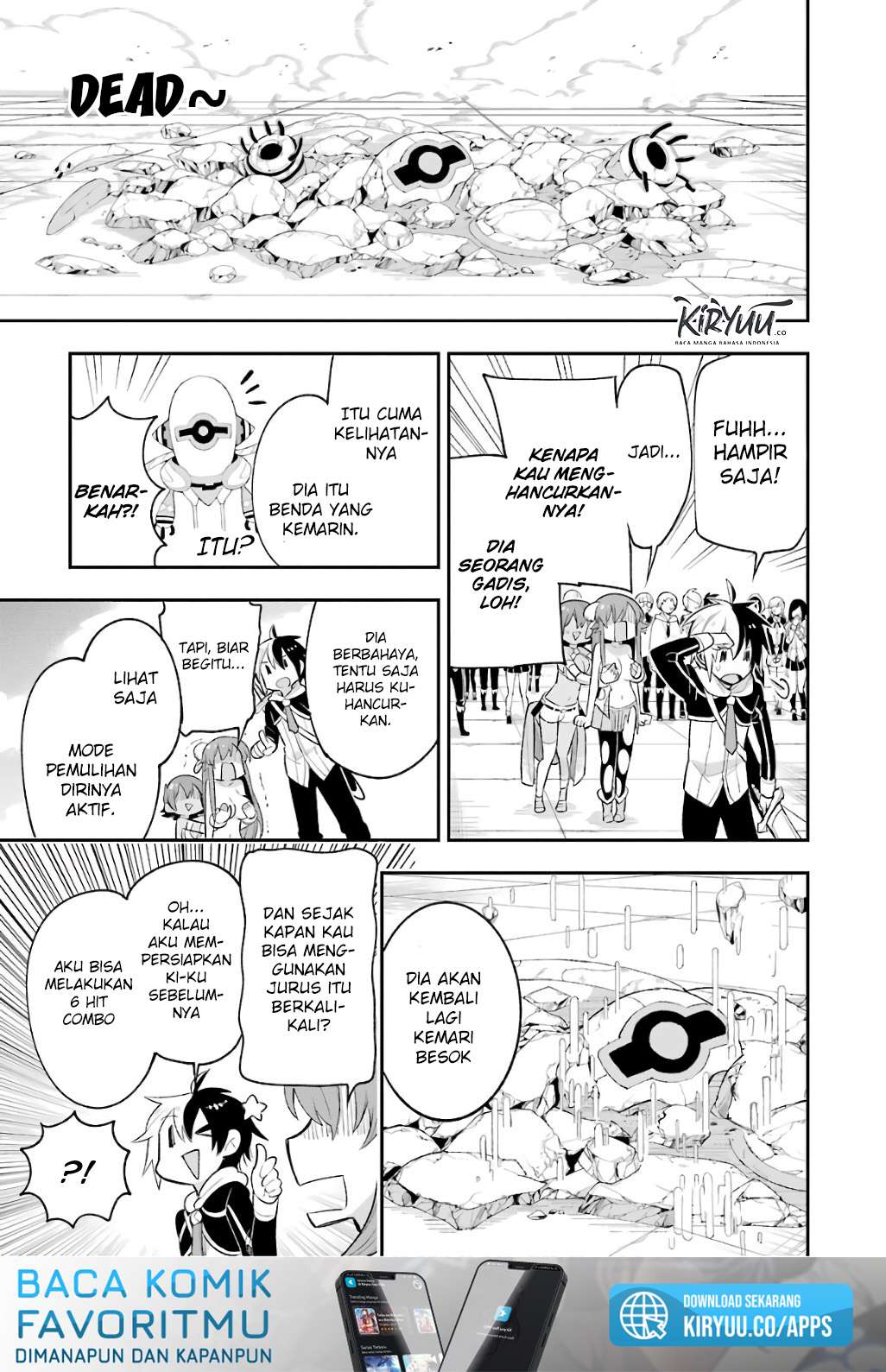 Eiyuu Kyoushitsu Chapter 10.1 - halaman 10