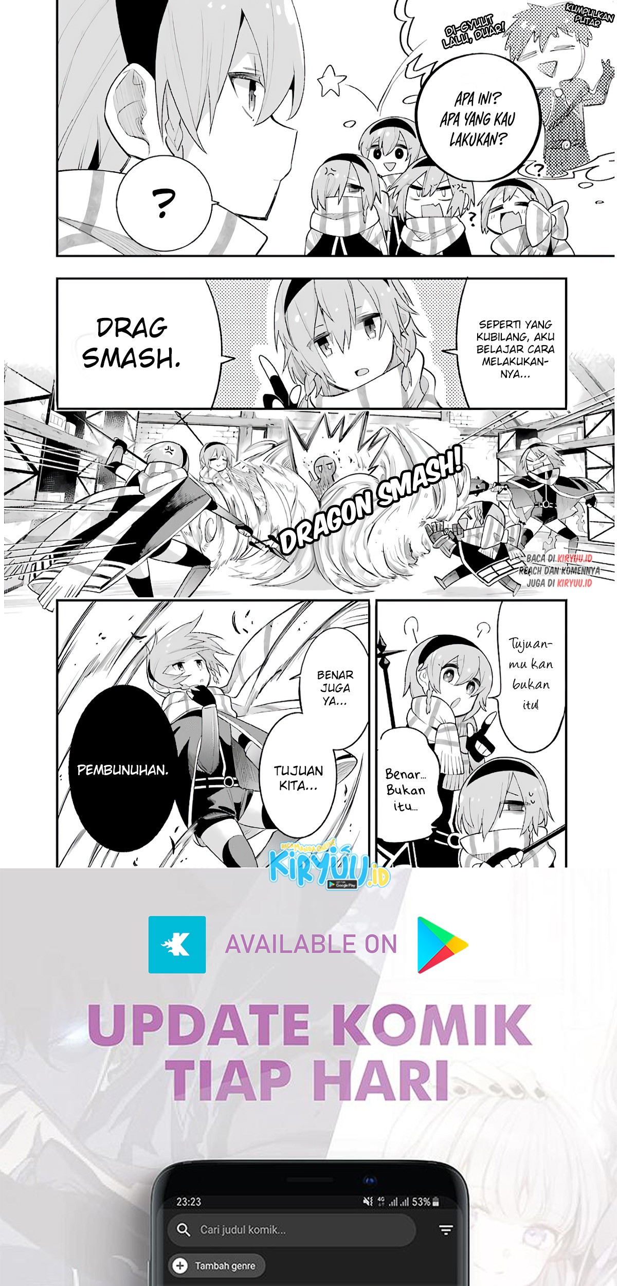Eiyuu Kyoushitsu Chapter 14.1 - halaman 13