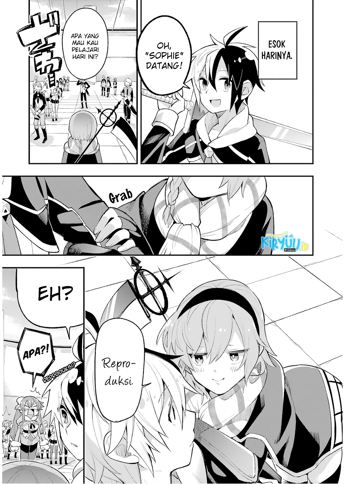 Eiyuu Kyoushitsu Chapter 14.1 - halaman 15