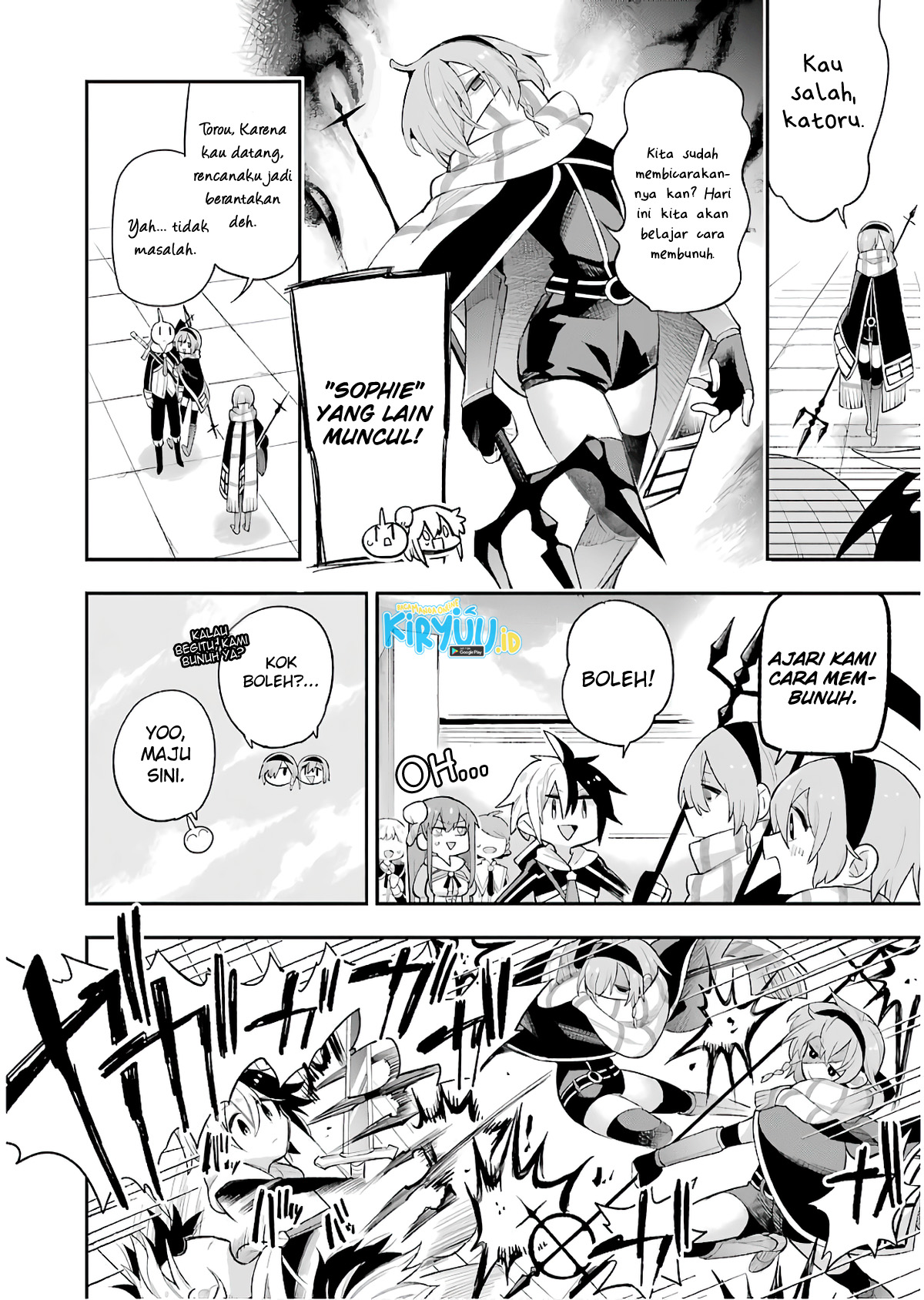 Eiyuu Kyoushitsu Chapter 14.1 - halaman 16