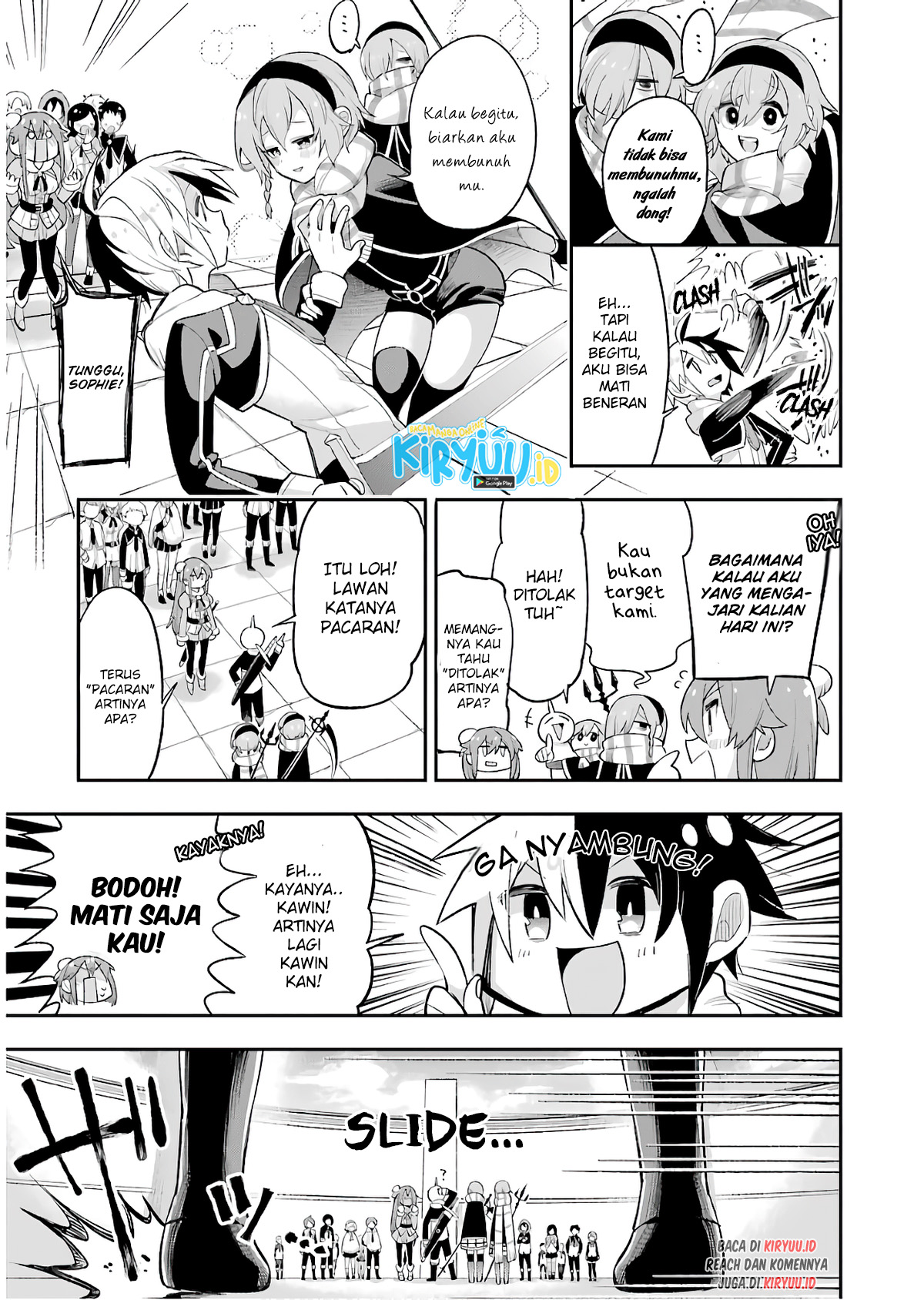Eiyuu Kyoushitsu Chapter 14.1 - halaman 17