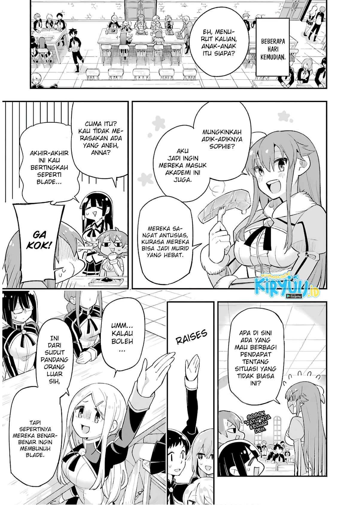 Eiyuu Kyoushitsu Chapter 14.1 - halaman 19