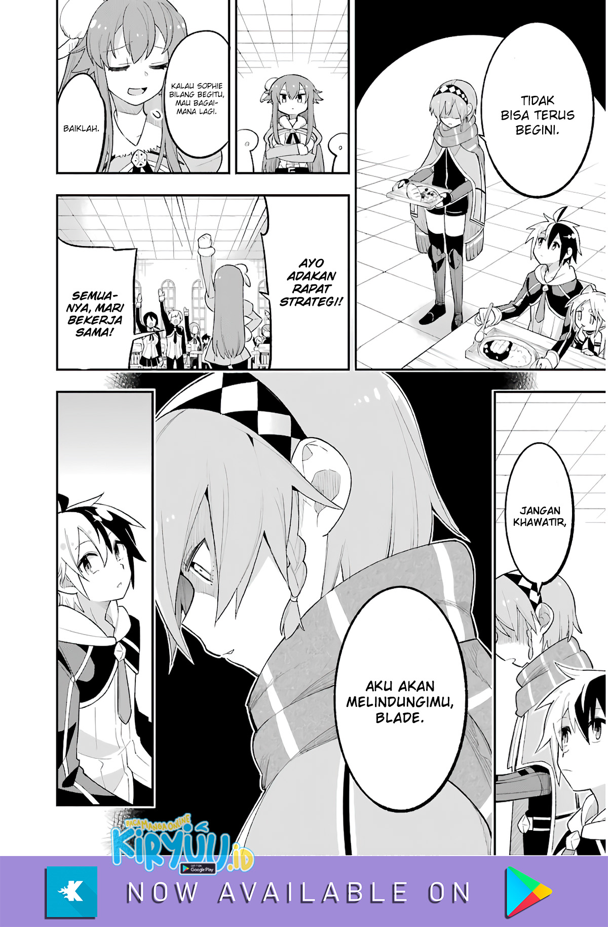 Eiyuu Kyoushitsu Chapter 14.1 - halaman 22