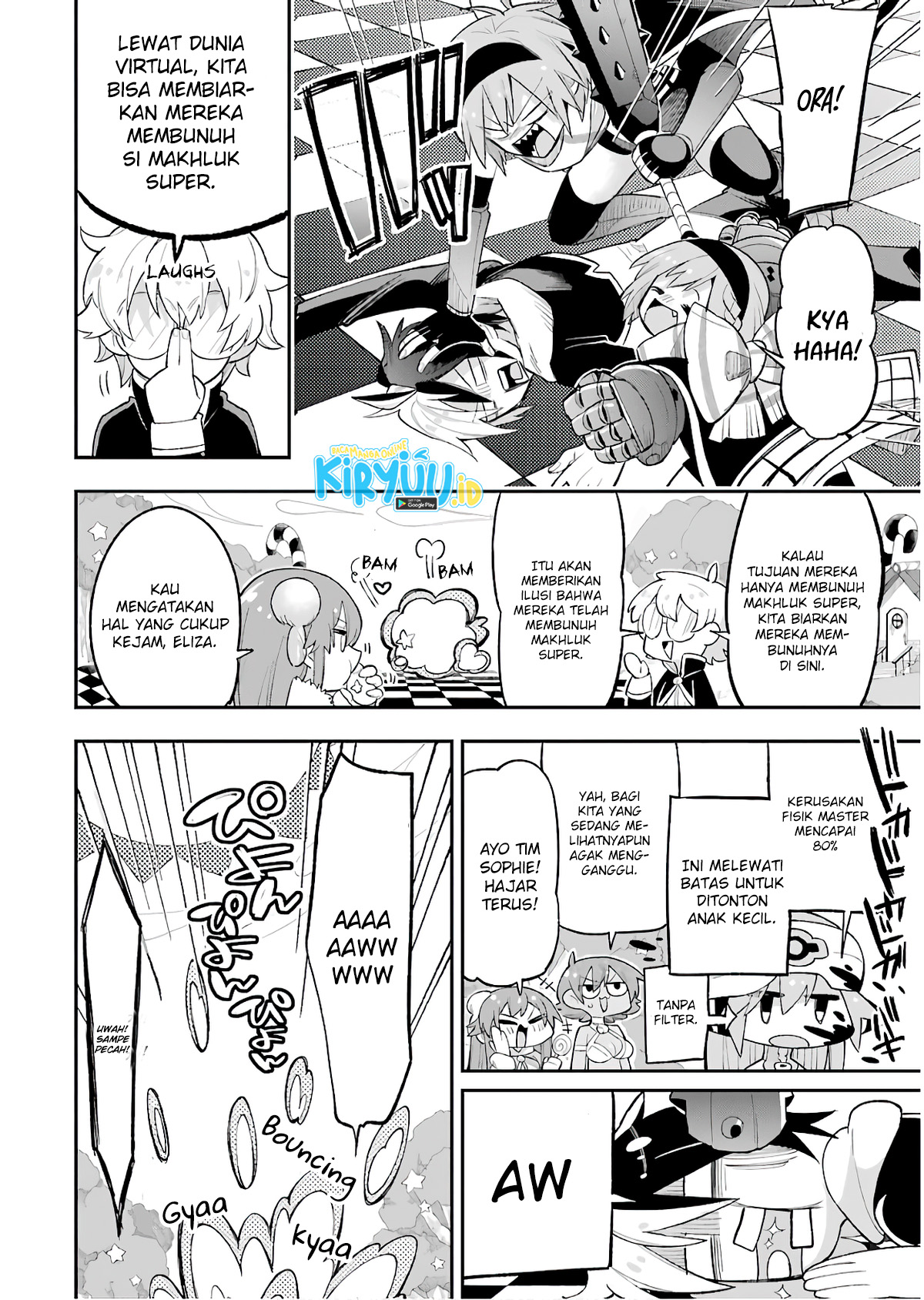 Eiyuu Kyoushitsu Chapter 14.1 - halaman 24