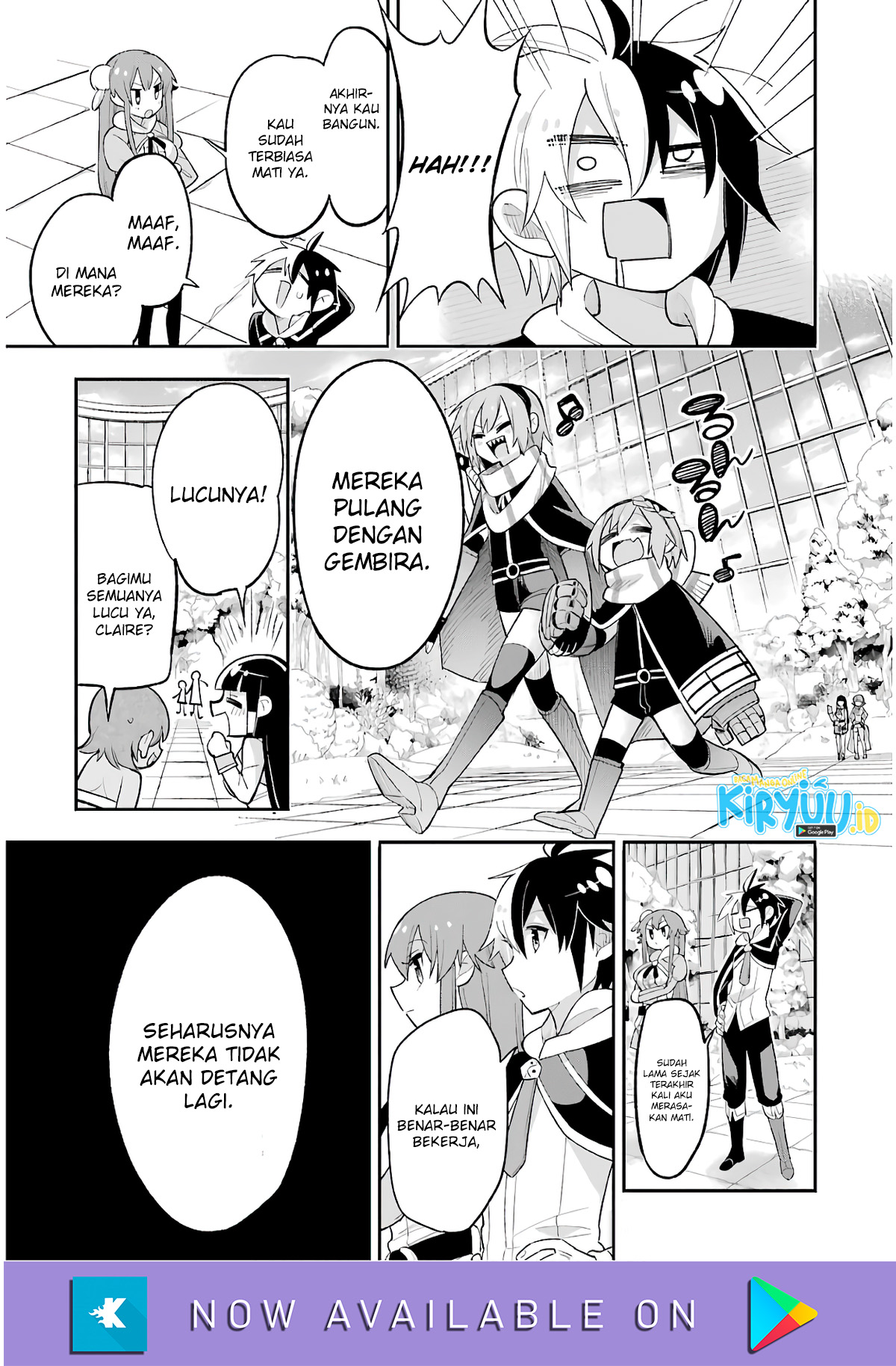 Eiyuu Kyoushitsu Chapter 14.1 - halaman 25