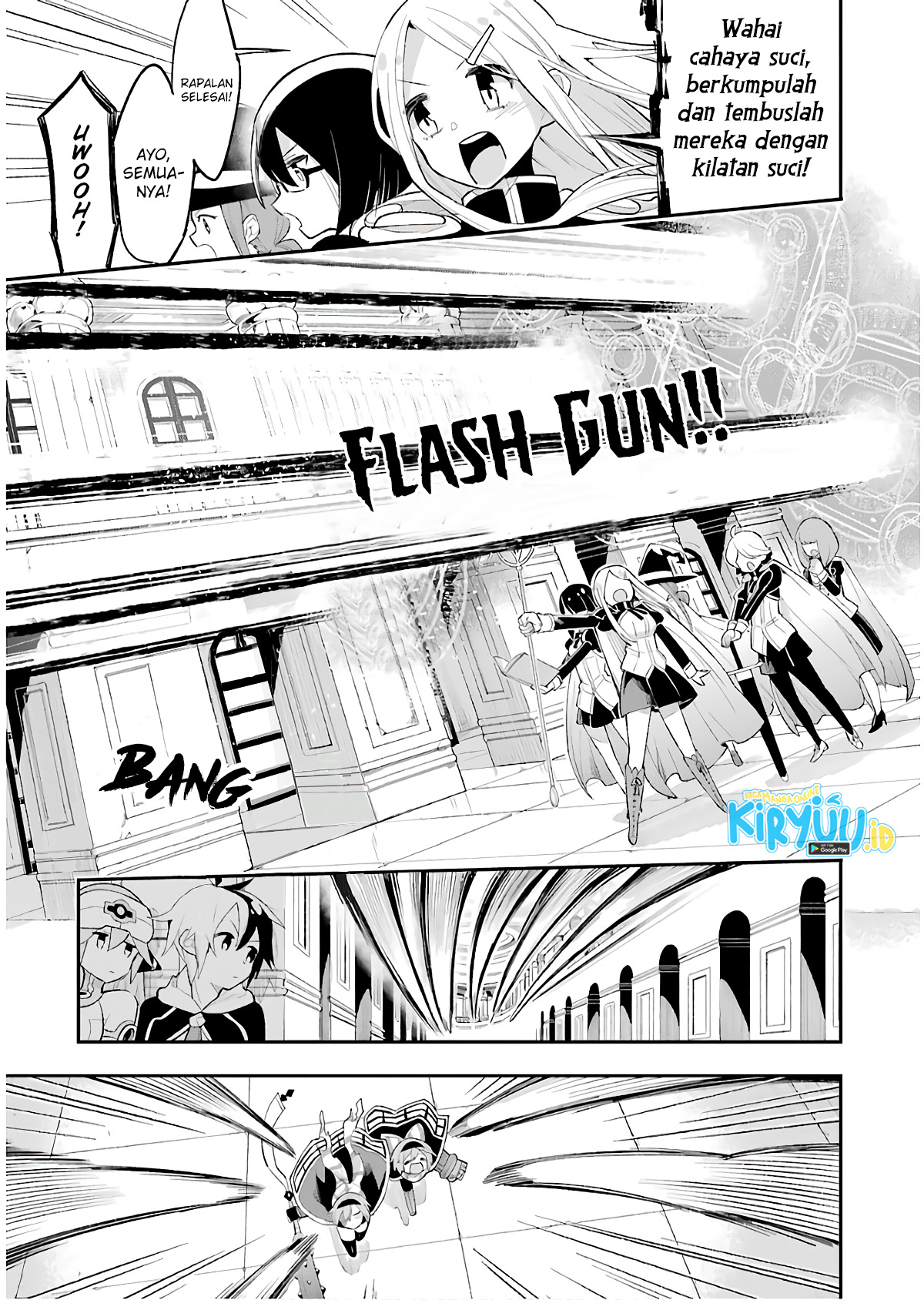 Eiyuu Kyoushitsu Chapter 14.1 - halaman 28