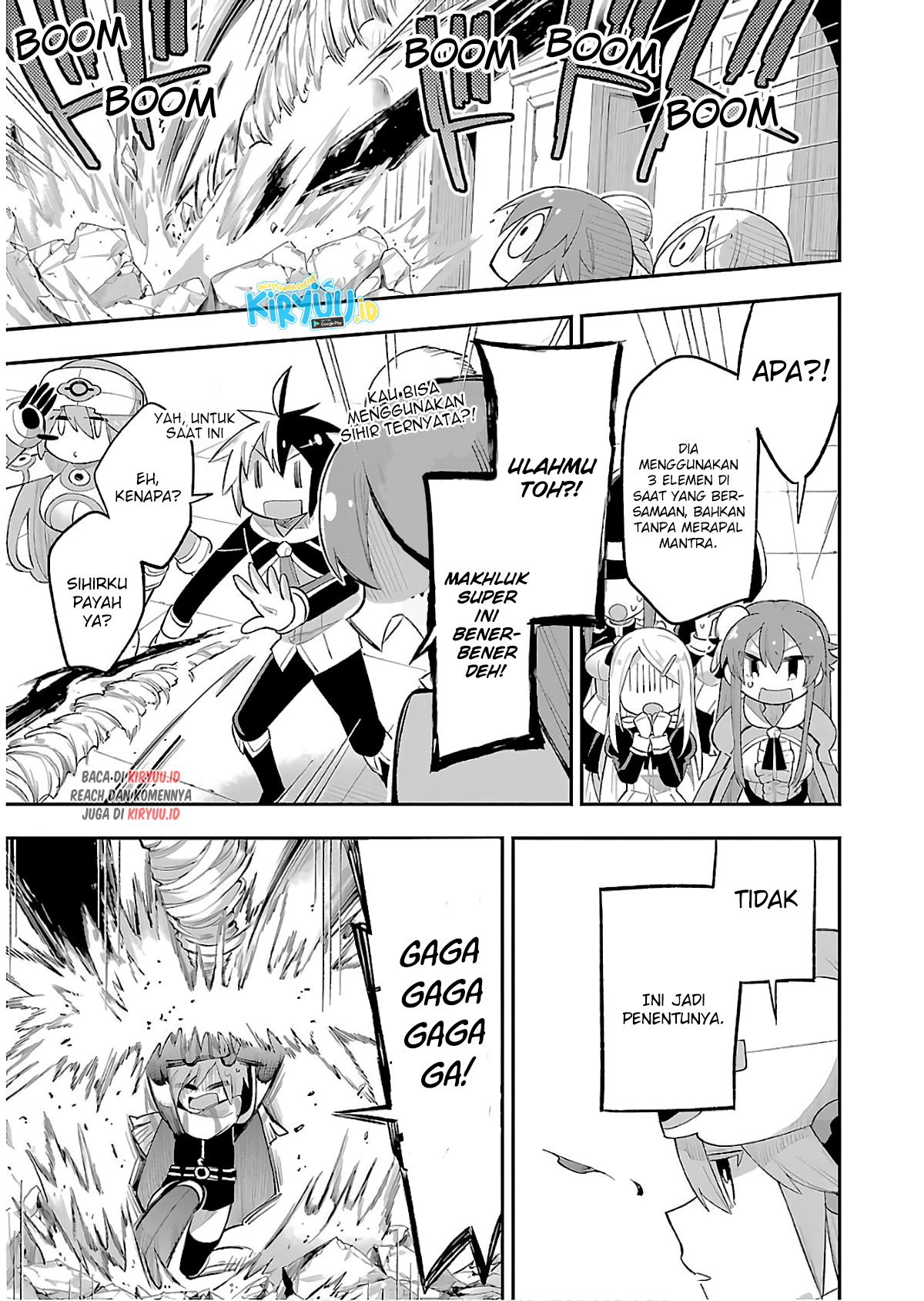 Eiyuu Kyoushitsu Chapter 14.1 - halaman 32