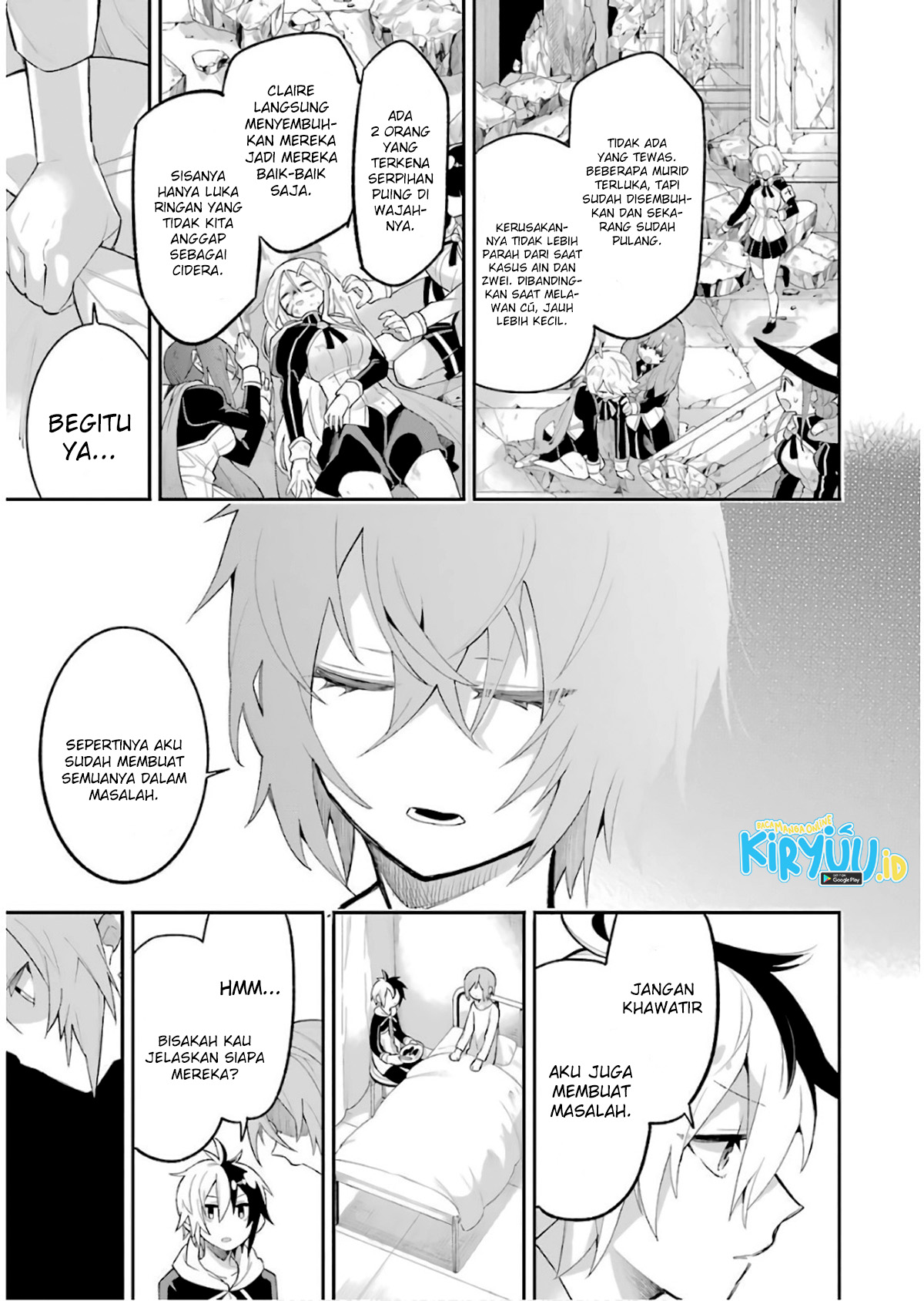 Eiyuu Kyoushitsu Chapter 14.1 - halaman 45