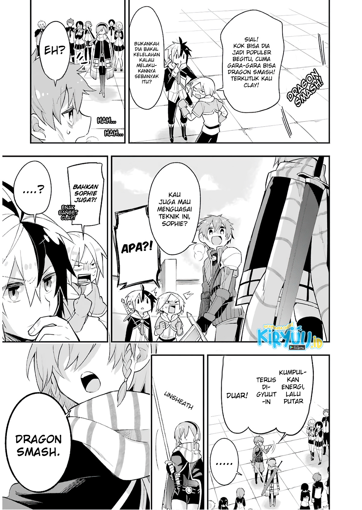 Eiyuu Kyoushitsu Chapter 14.1 - halaman 5