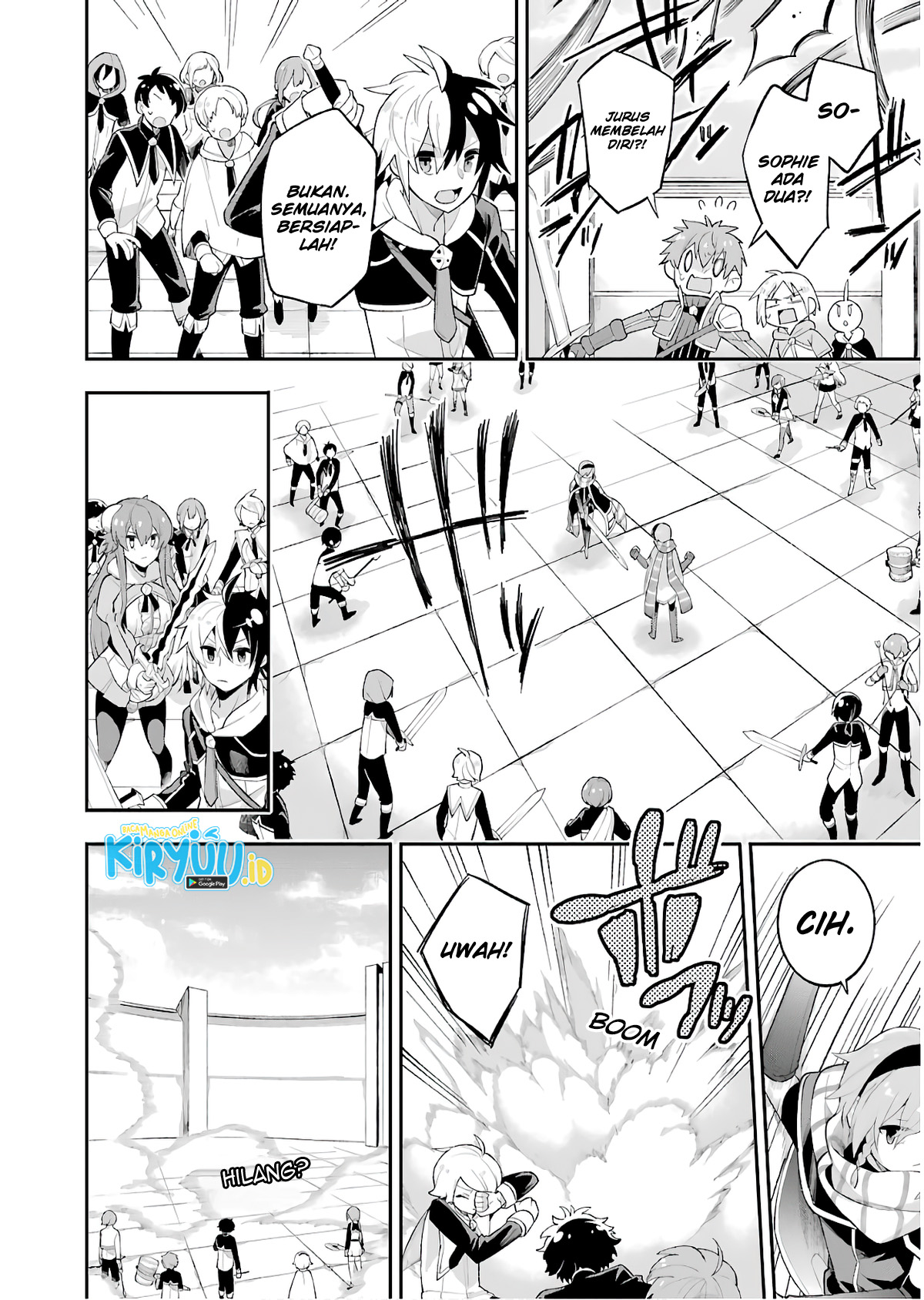 Eiyuu Kyoushitsu Chapter 14.1 - halaman 8