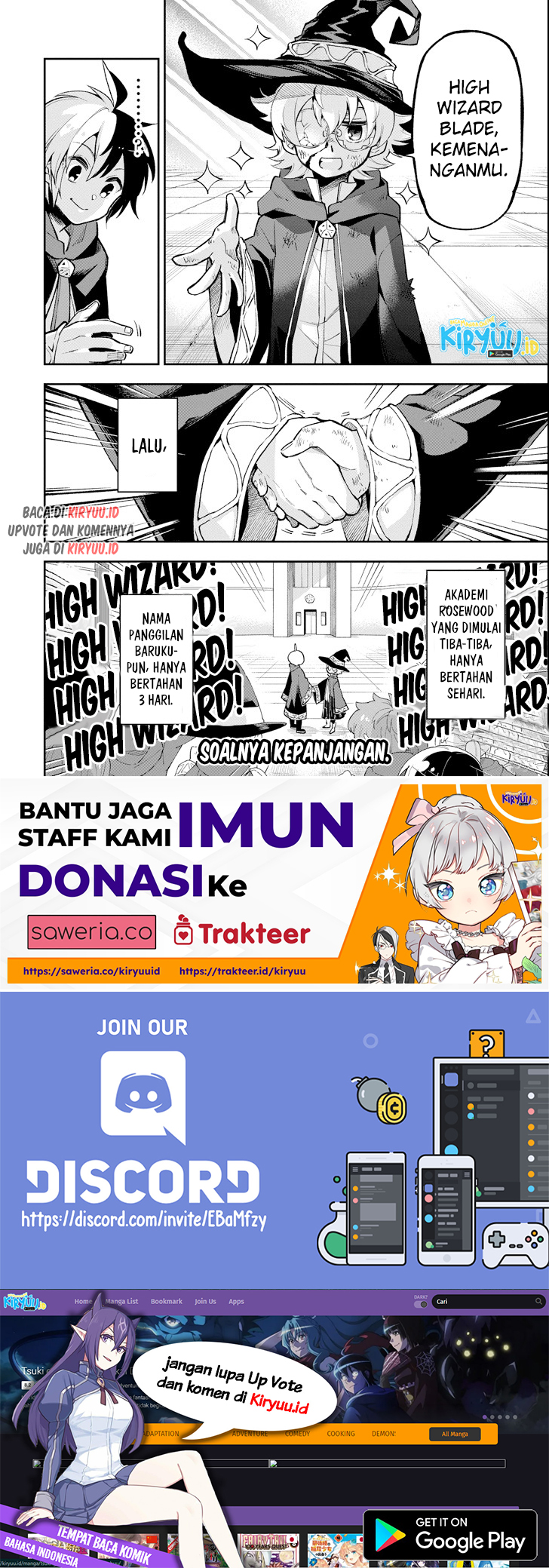 Eiyuu Kyoushitsu Chapter 16 - halaman 32