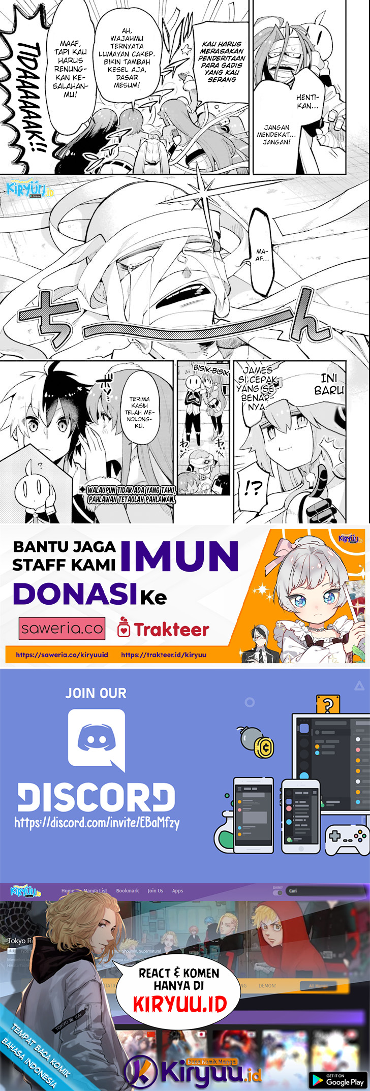 Eiyuu Kyoushitsu Chapter 17 - halaman 45