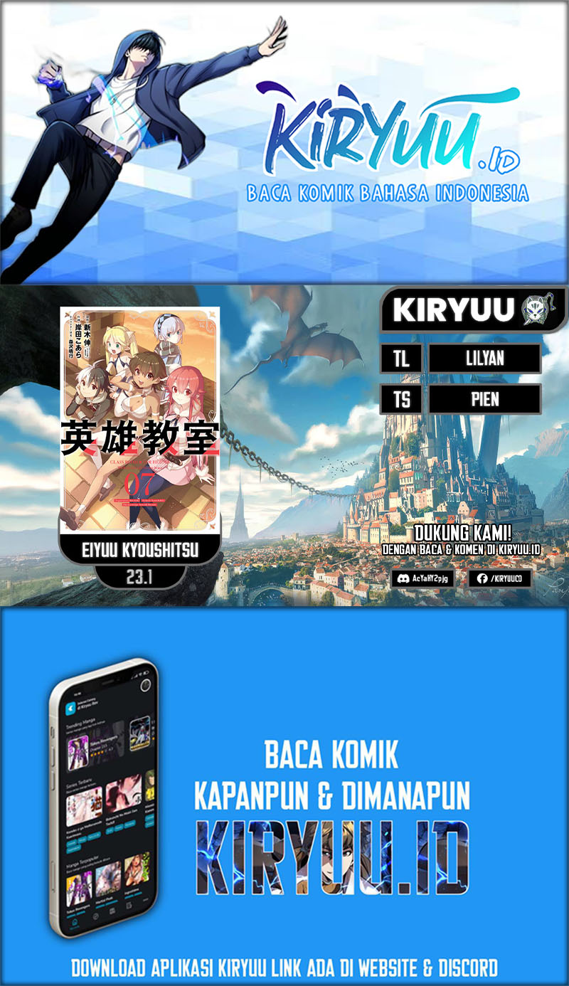 Eiyuu Kyoushitsu Chapter 23.1 - halaman 1