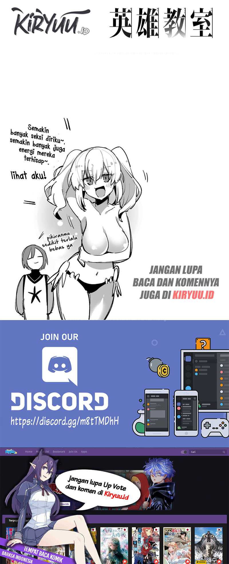 Eiyuu Kyoushitsu Chapter 30.1 - halaman 49