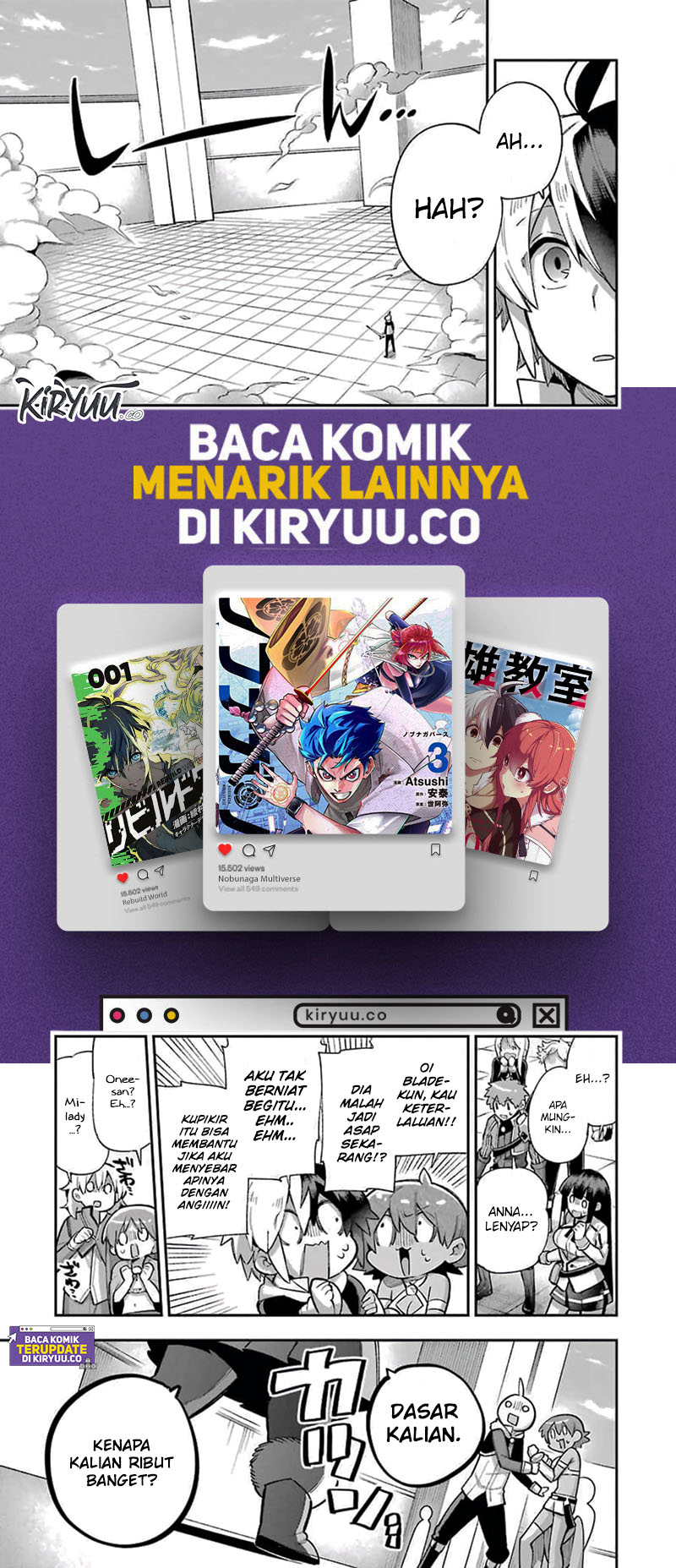 Eiyuu Kyoushitsu Chapter 36 - halaman 19