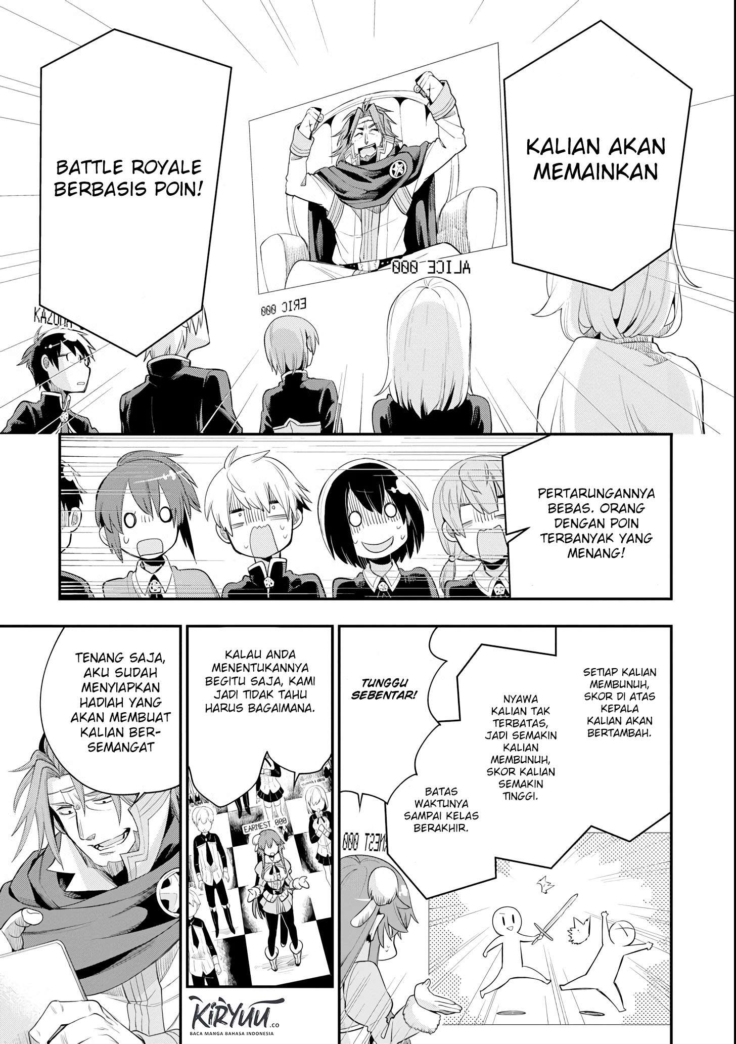 Eiyuu Kyoushitsu Chapter 4.1 - halaman 15