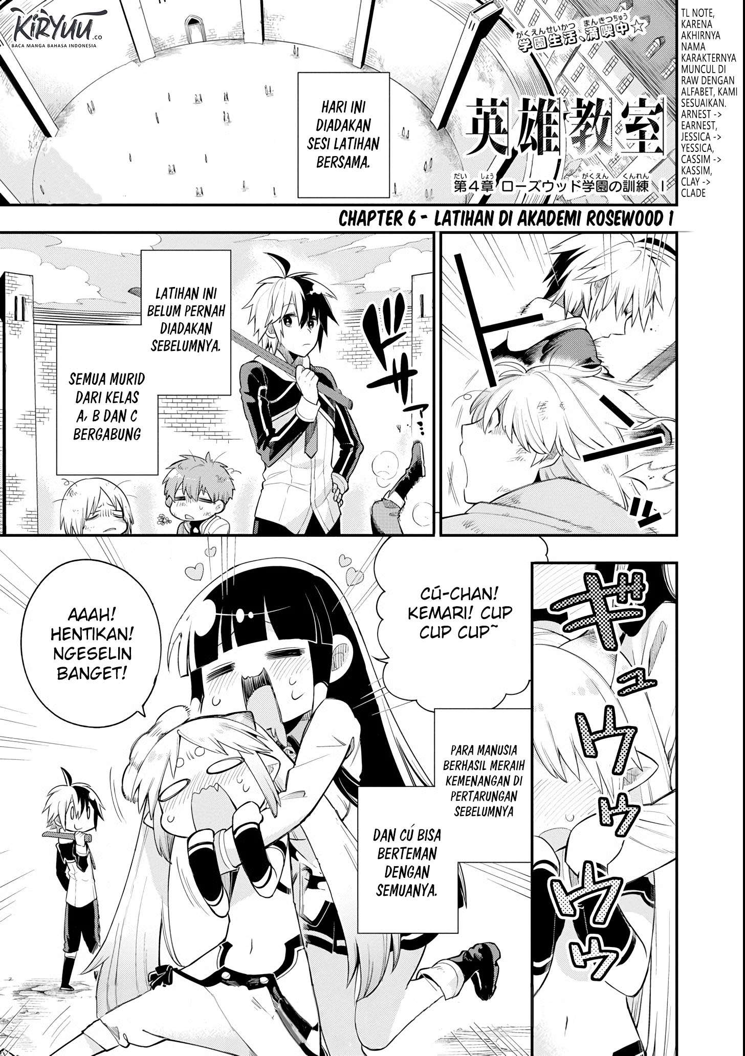 Eiyuu Kyoushitsu Chapter 4.1 - halaman 2
