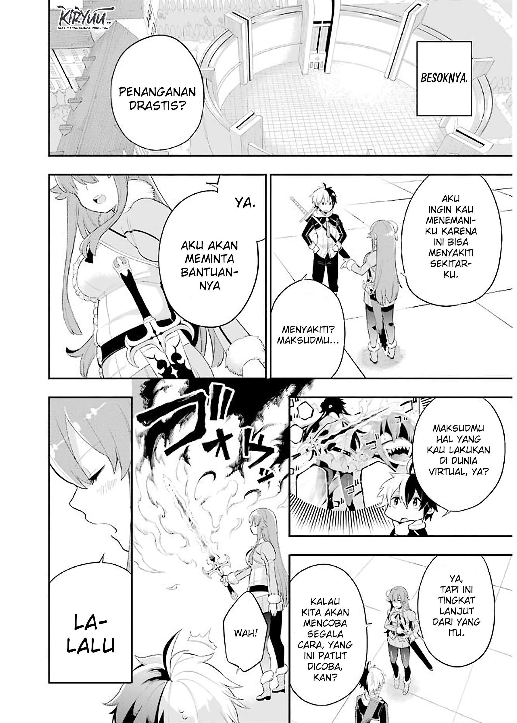 Eiyuu Kyoushitsu Chapter 4.2 - halaman 22