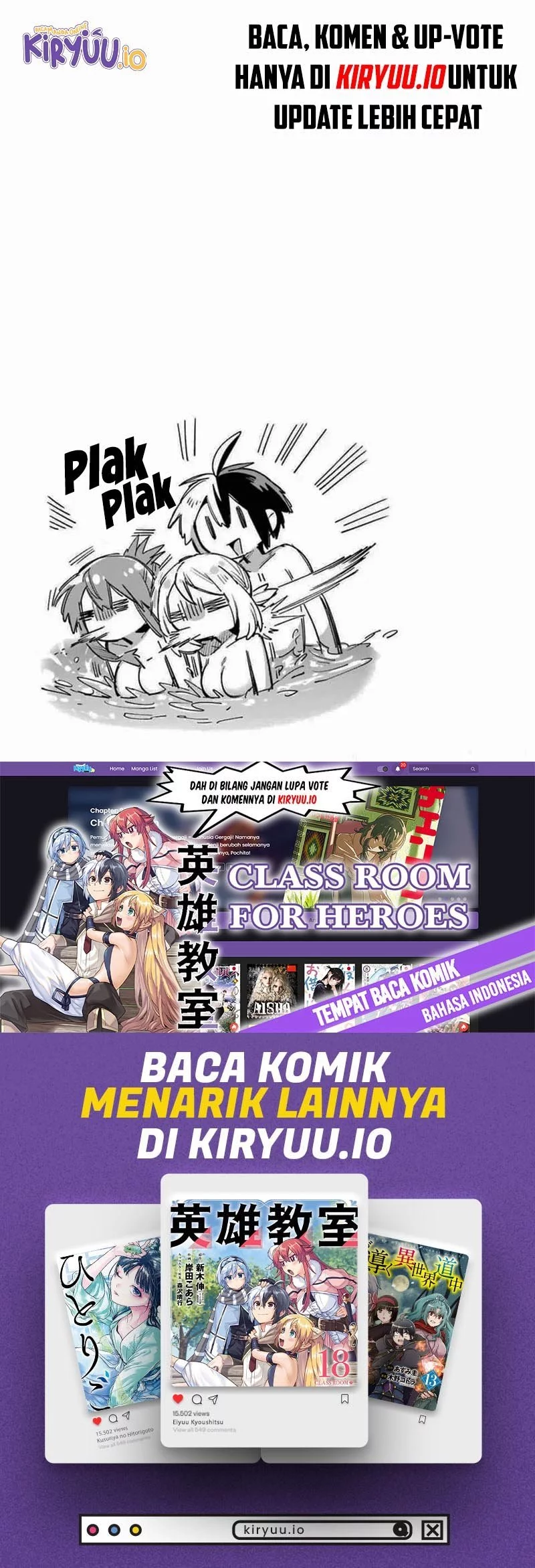 Eiyuu Kyoushitsu Chapter 40 - halaman 36