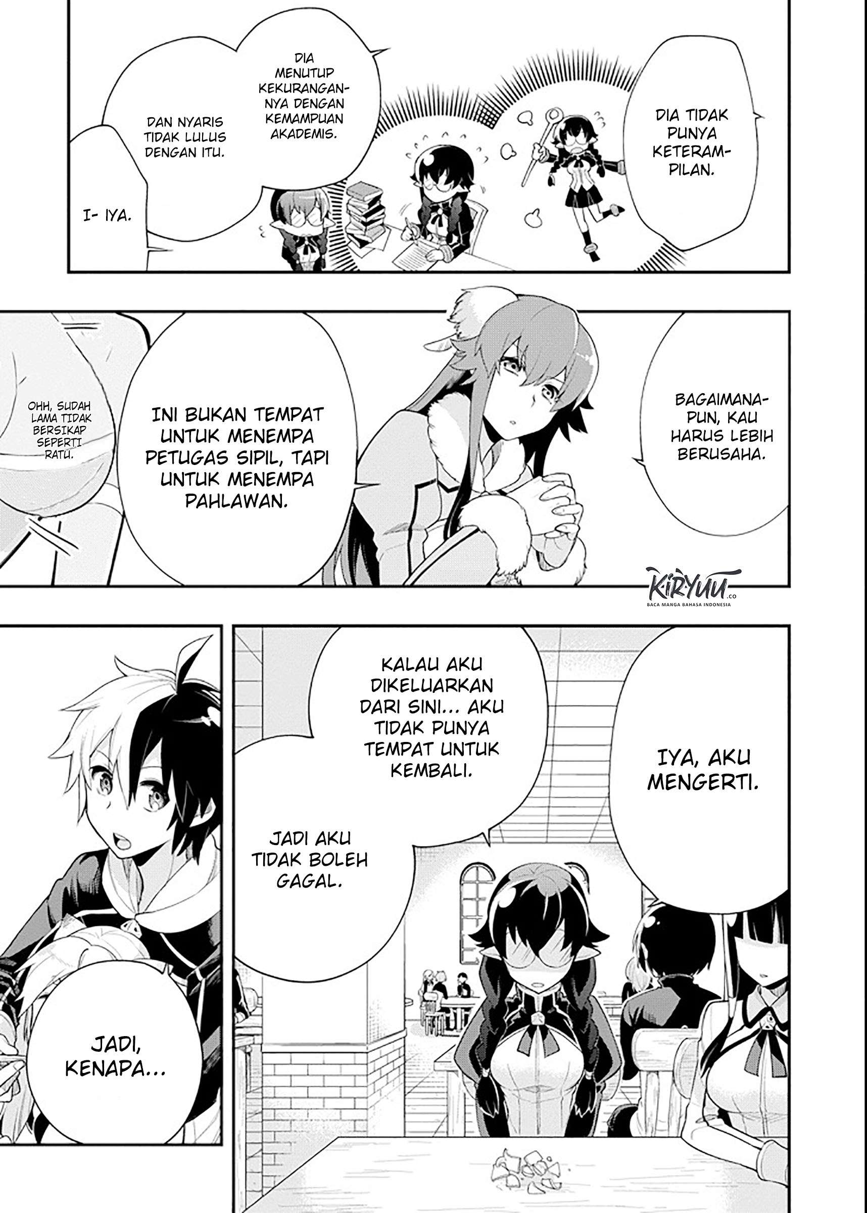 Eiyuu Kyoushitsu Chapter 5.1 - halaman 12