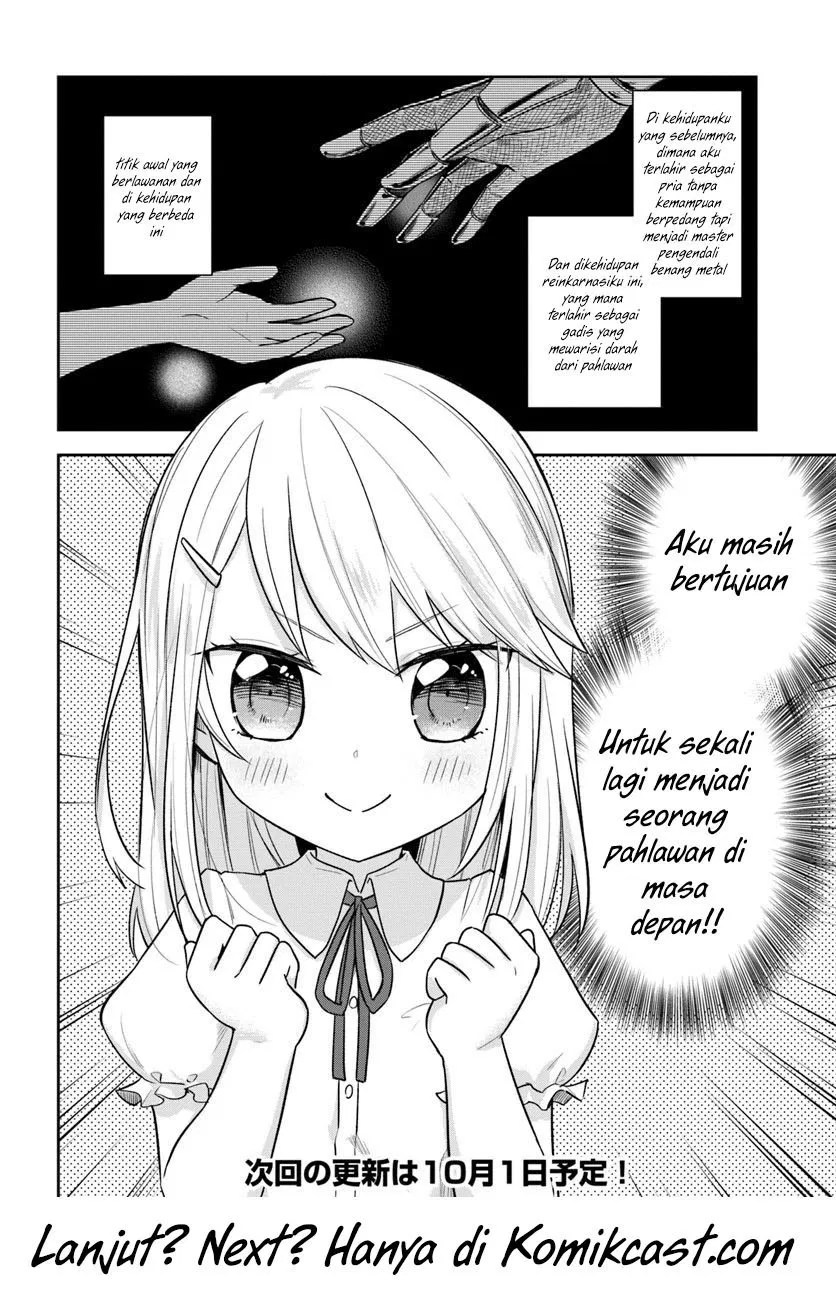 Eiyuu no Musume to Shite Umarekawatta Eiyuu wa Futatabi Eiyuu o Mezasu Chapter 0.1 - halaman 15