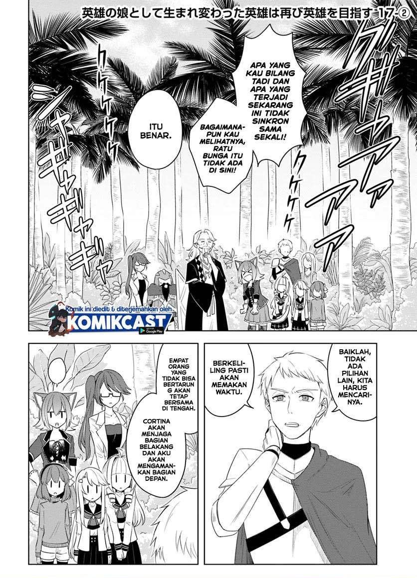 Eiyuu no Musume to Shite Umarekawatta Eiyuu wa Futatabi Eiyuu o Mezasu Chapter 17.2 - halaman 1