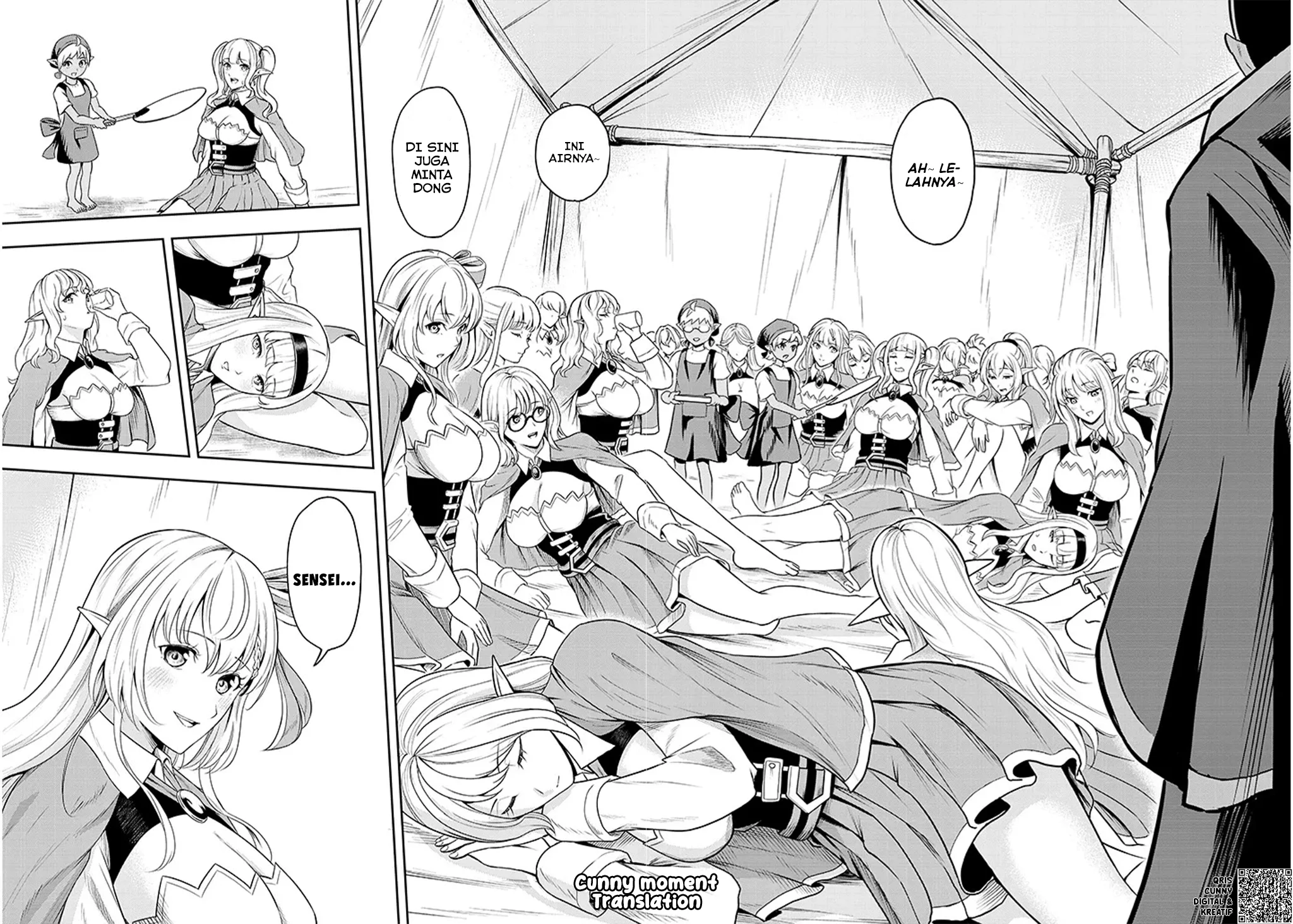 Eiyuu Onna Kishi ni Yuunou to Bareta Ore no Bijin Harem Kishidan - Gaikaku Hikume no Kijutsu Kishidan Chapter 2 - halaman 10
