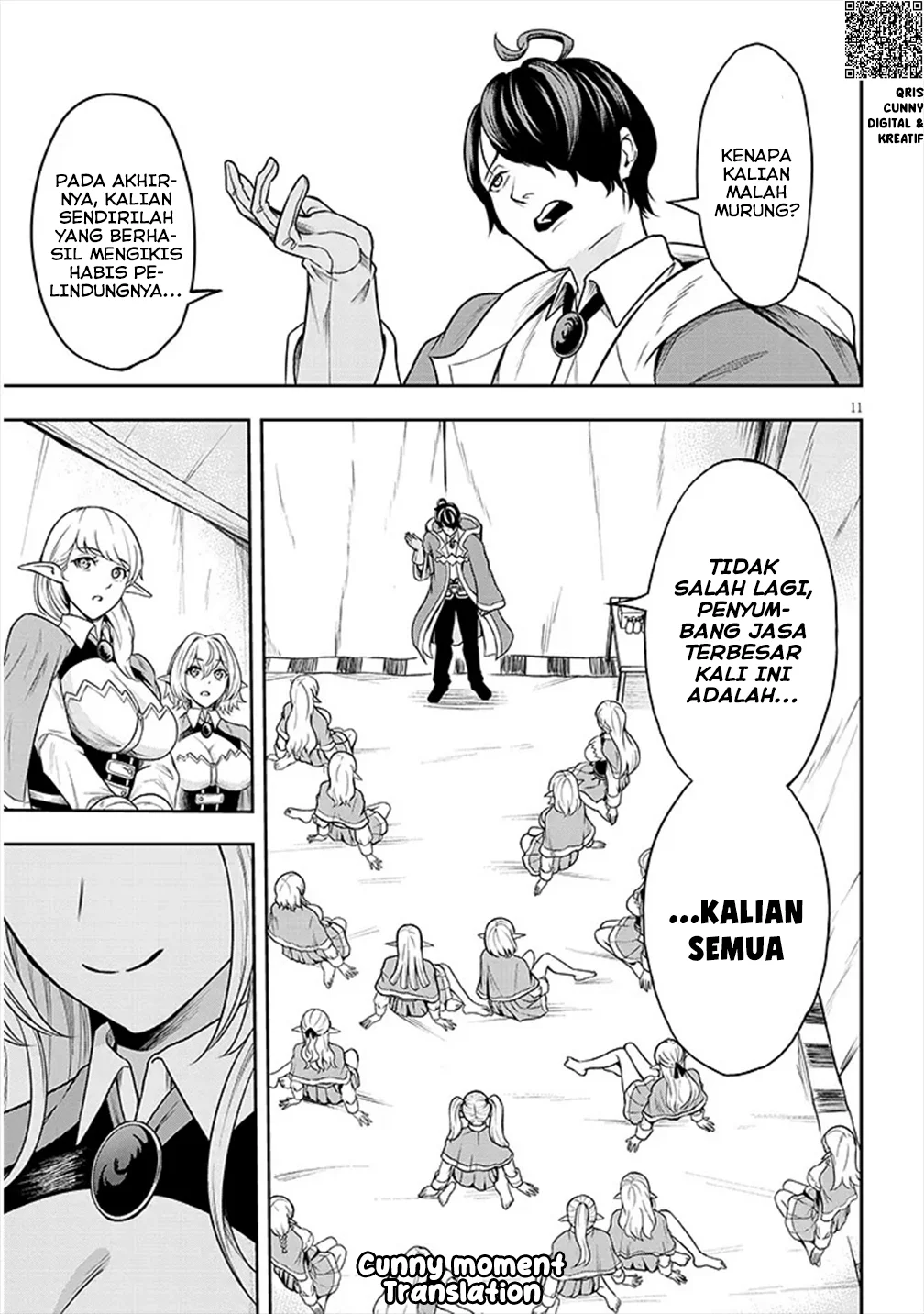 Eiyuu Onna Kishi ni Yuunou to Bareta Ore no Bijin Harem Kishidan - Gaikaku Hikume no Kijutsu Kishidan Chapter 2 - halaman 12