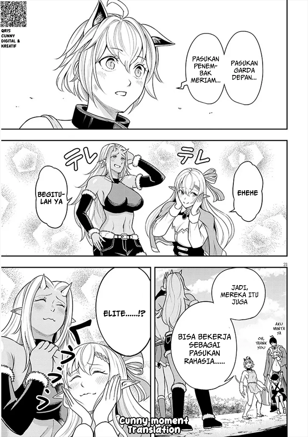 Eiyuu Onna Kishi ni Yuunou to Bareta Ore no Bijin Harem Kishidan - Gaikaku Hikume no Kijutsu Kishidan Chapter 3 - halaman 23