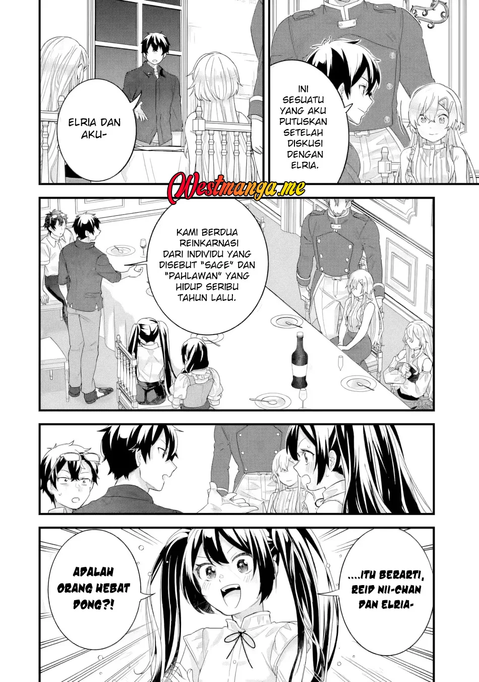 Eiyuu to Kenja no Tensei Kon Chapter 33 - halaman 22