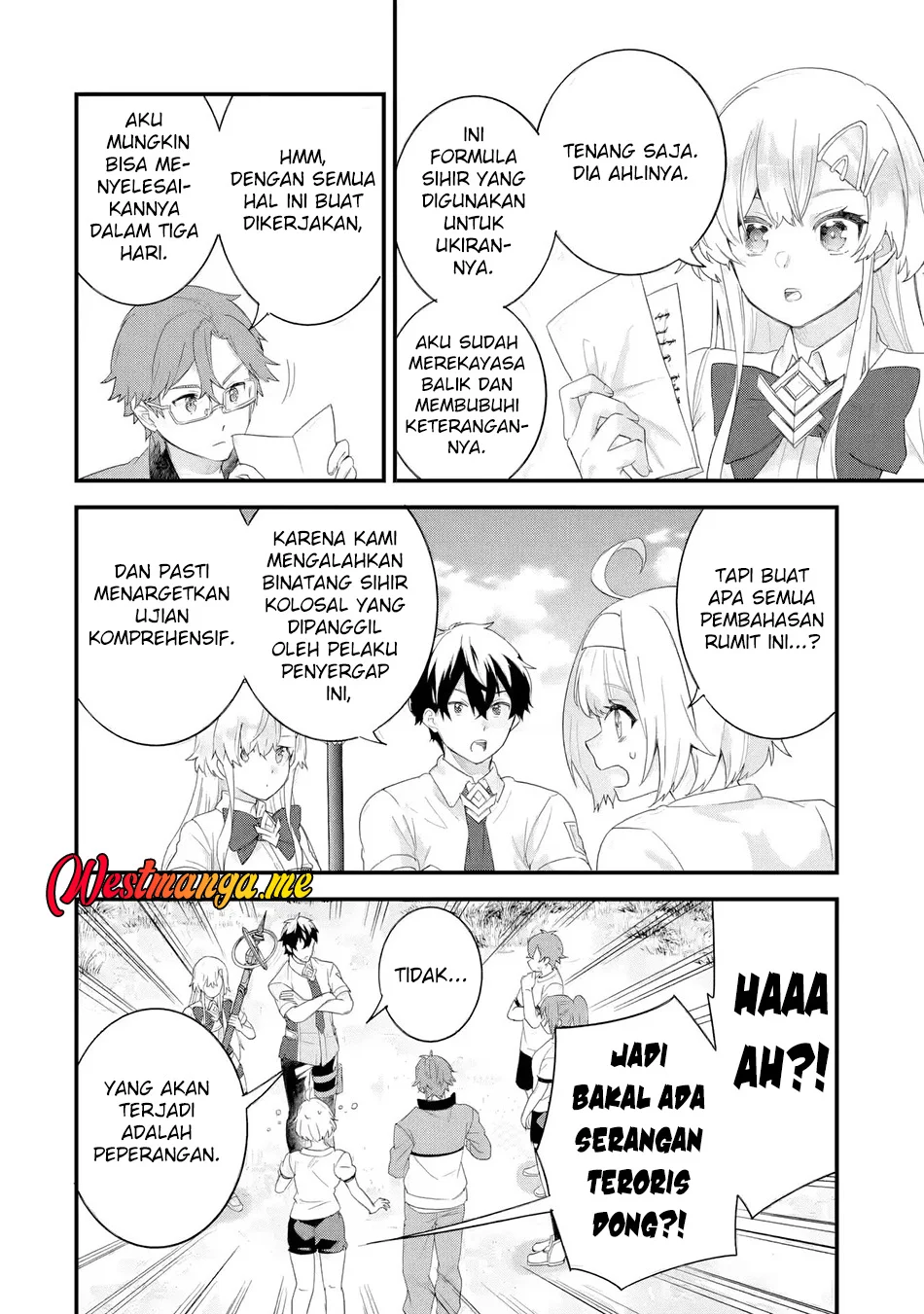 Eiyuu to Kenja no Tensei Kon Chapter 34 - halaman 23