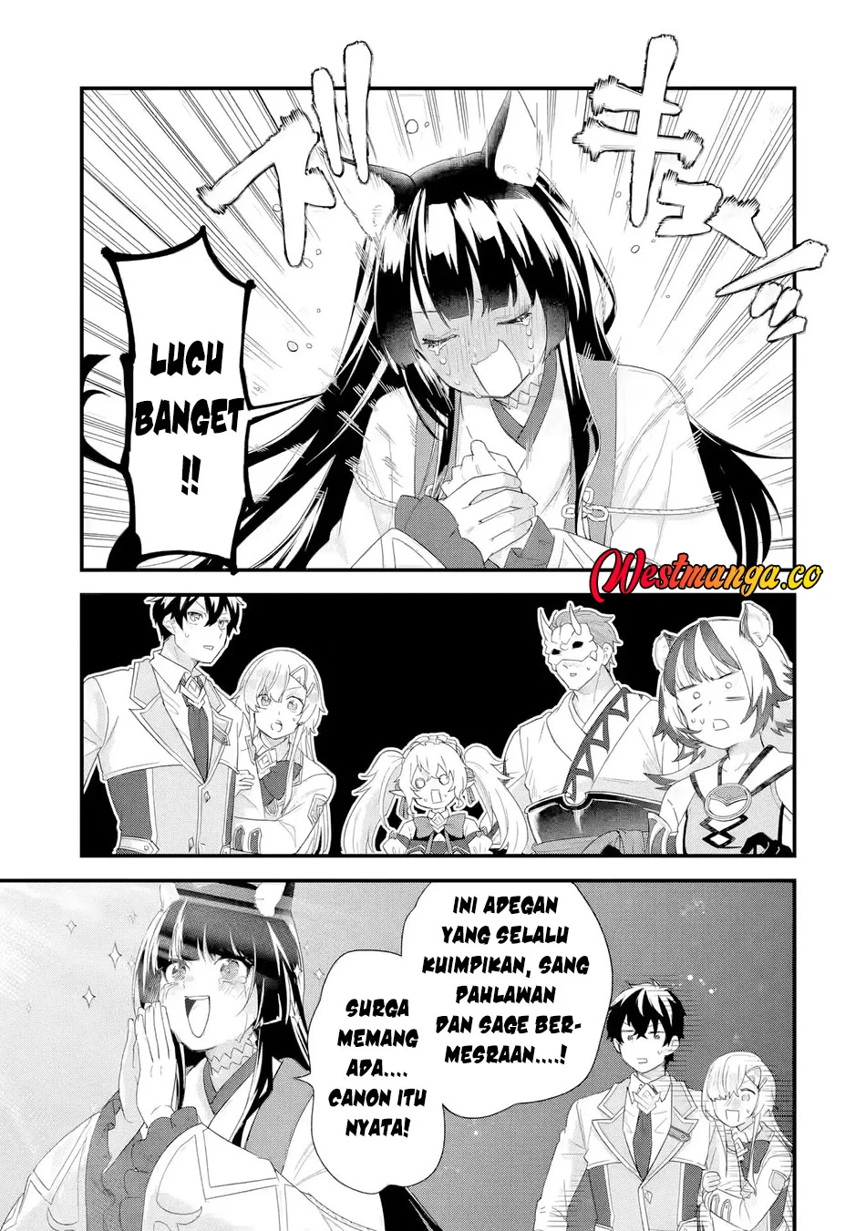 Eiyuu to Kenja no Tensei Kon Chapter 35 - halaman 10