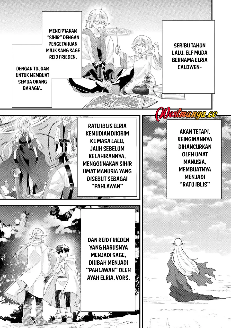 Eiyuu to Kenja no Tensei Kon Chapter 35 - halaman 2