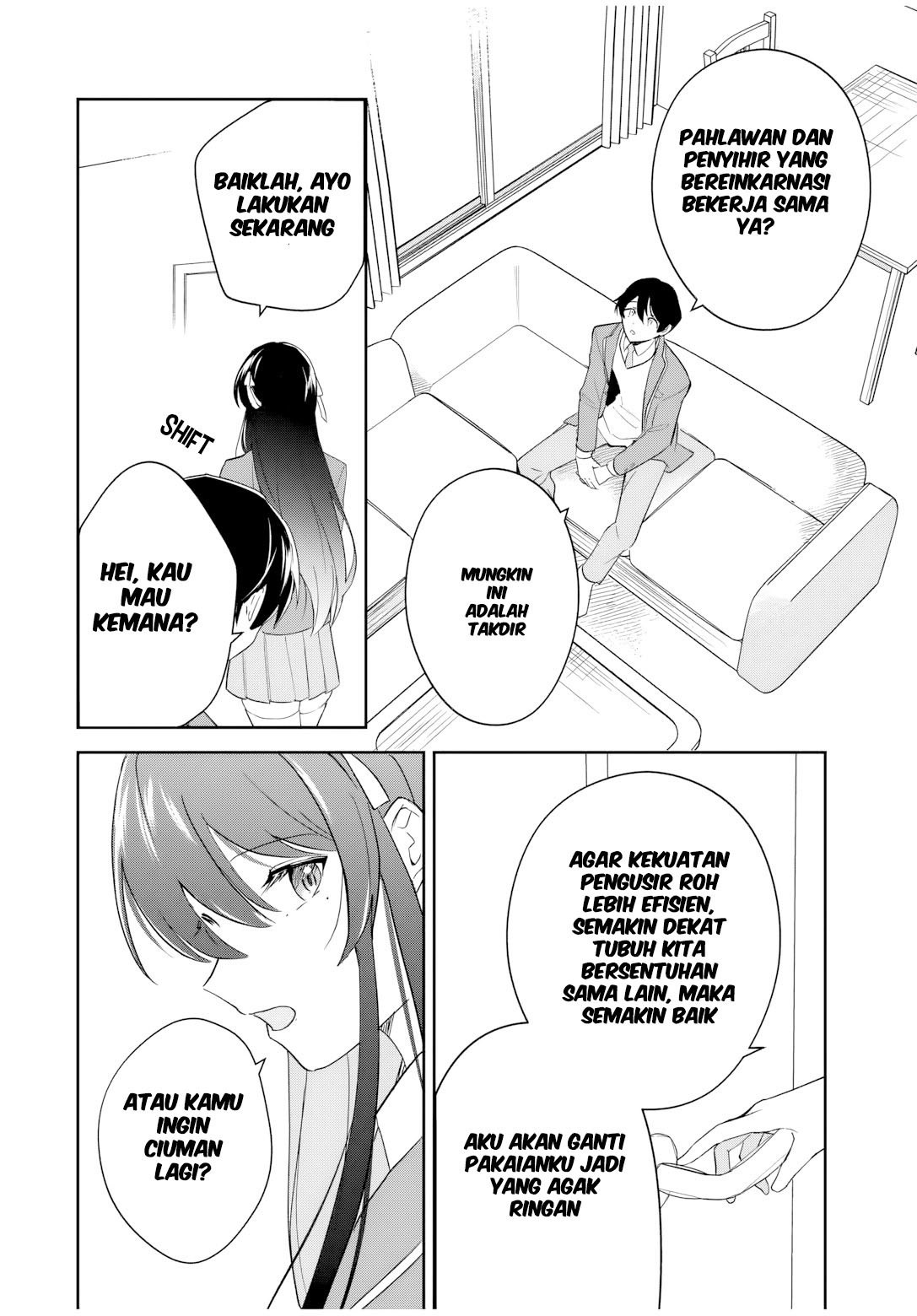 Eiyuu to Majo no Tensei Love Comedy Chapter 2 - halaman 12