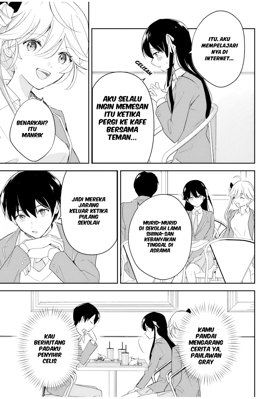Eiyuu to Majo no Tensei Love Comedy Chapter 3 - halaman 5