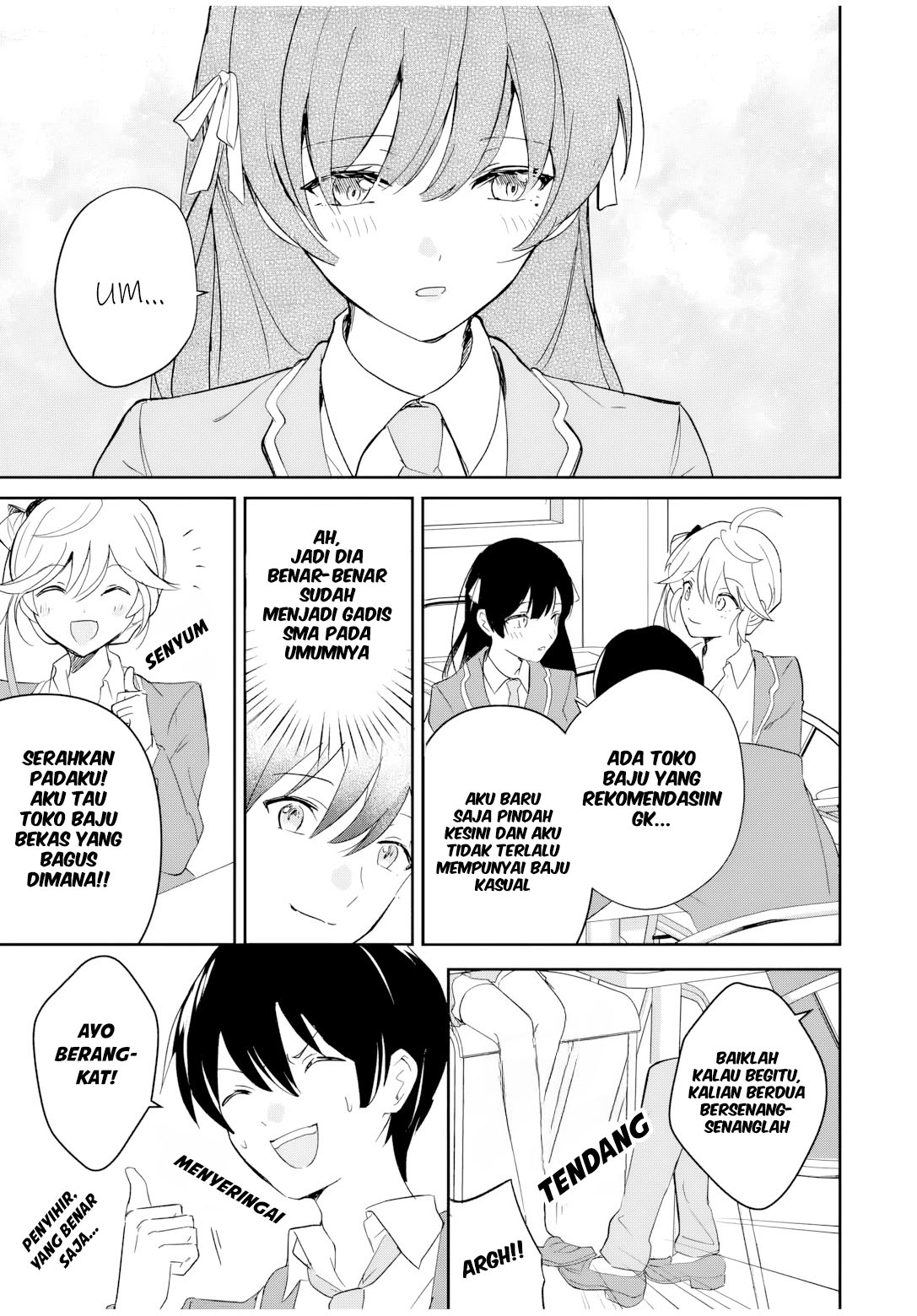 Eiyuu to Majo no Tensei Love Comedy Chapter 3 - halaman 7