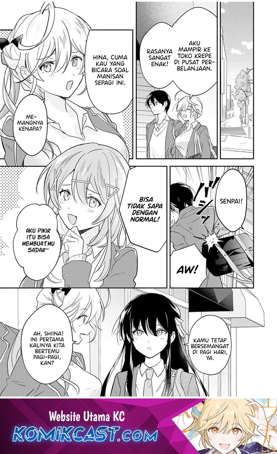 Eiyuu to Majo no Tensei Rabu Kome Chapter 15 - halaman 1