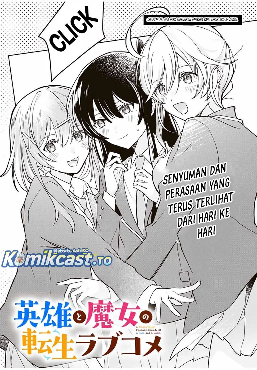 Eiyuu to Majo no Tensei Rabu Kome Chapter 23 - halaman 2