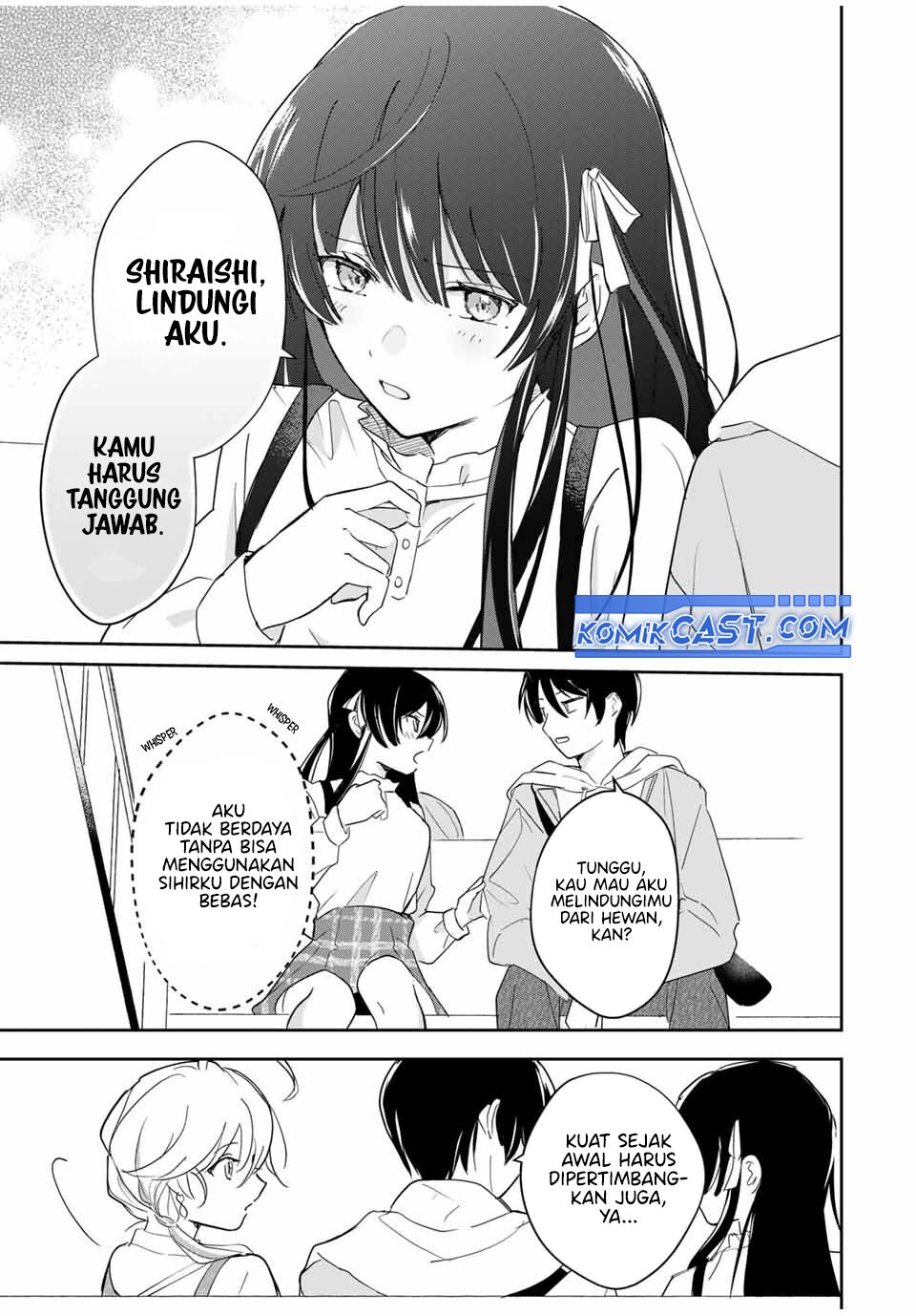Eiyuu to Majo no Tensei Rabu Kome Chapter 8 - halaman 18