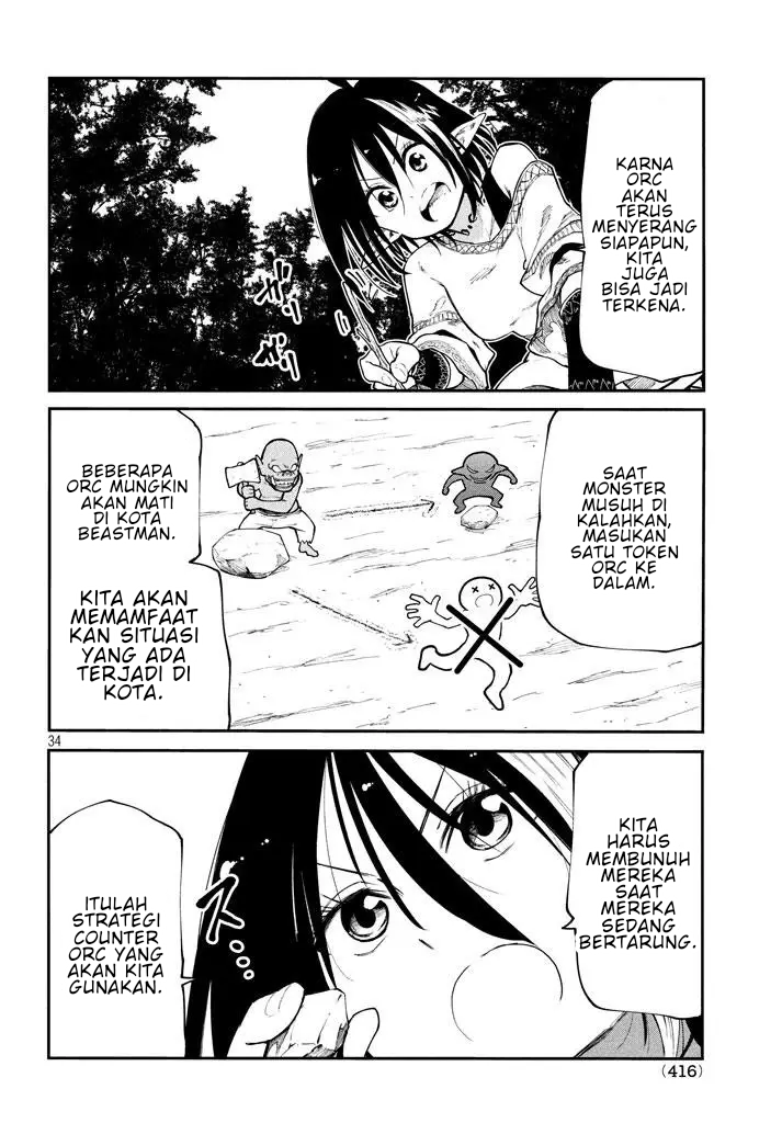 Elf Deck to Senjougurashi Chapter 5 - halaman 35