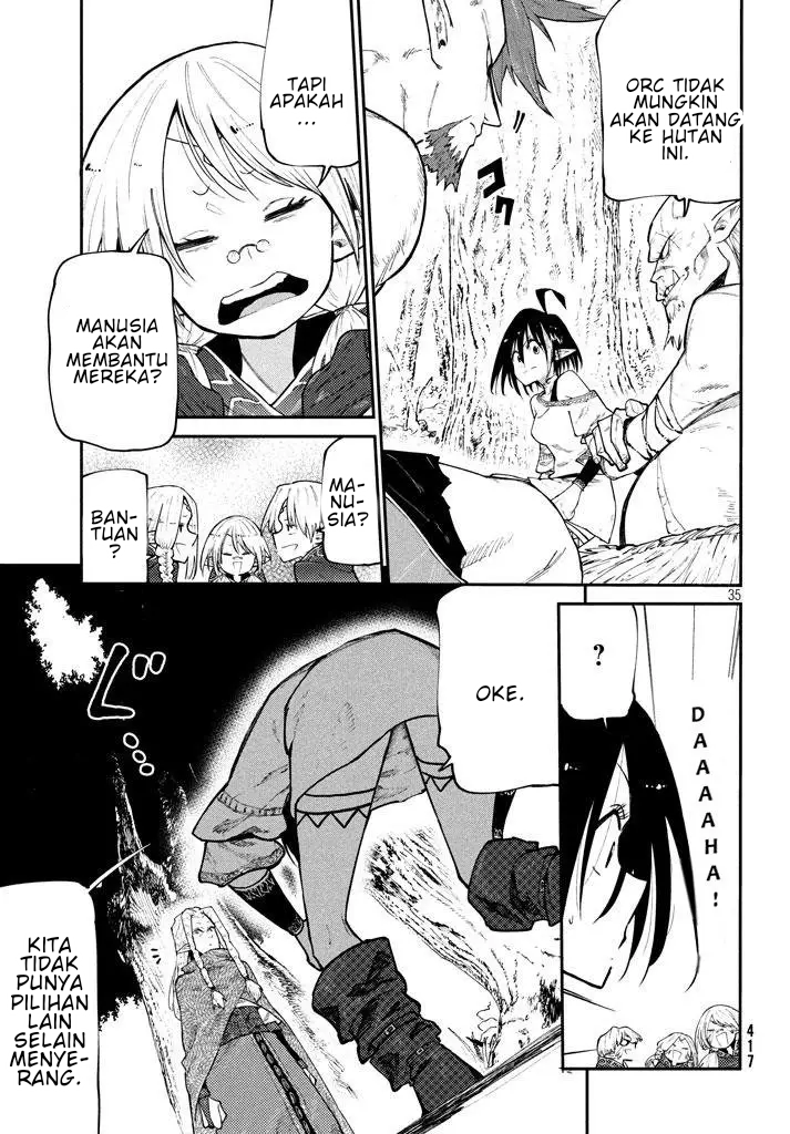 Elf Deck to Senjougurashi Chapter 5 - halaman 36