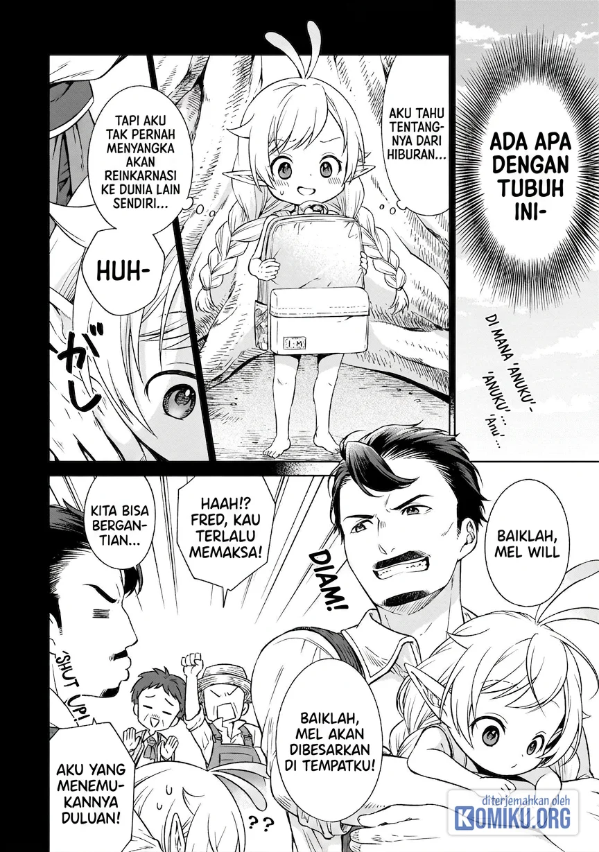 Elf-san no Mahou Ryouriten: Yousei Joou toshite Tensei shita keredo, Mazu wa Nonbiri Oryouri Tsukurimakurimasu! Chapter 1 - halaman 14