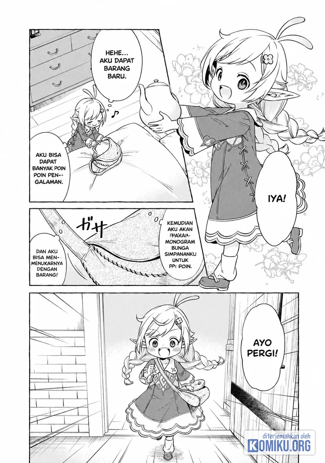 Elf-san no Mahou Ryouriten: Yousei Joou toshite Tensei shita keredo, Mazu wa Nonbiri Oryouri Tsukurimakurimasu! Chapter 2 - halaman 11