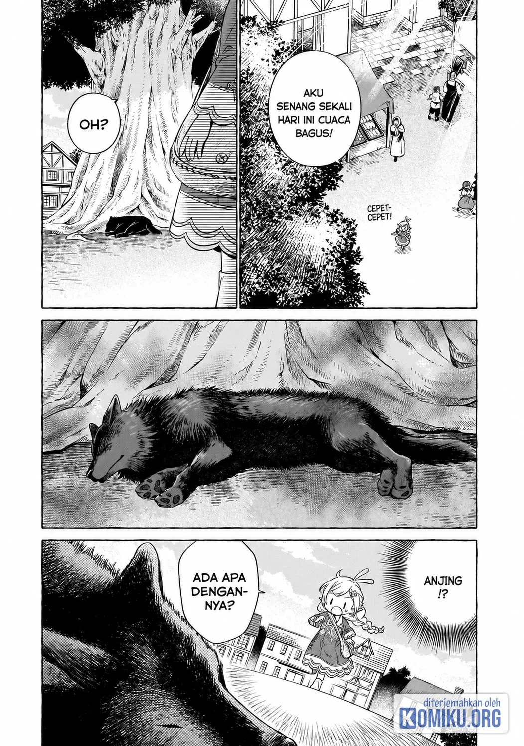 Elf-san no Mahou Ryouriten: Yousei Joou toshite Tensei shita keredo, Mazu wa Nonbiri Oryouri Tsukurimakurimasu! Chapter 2 - halaman 12