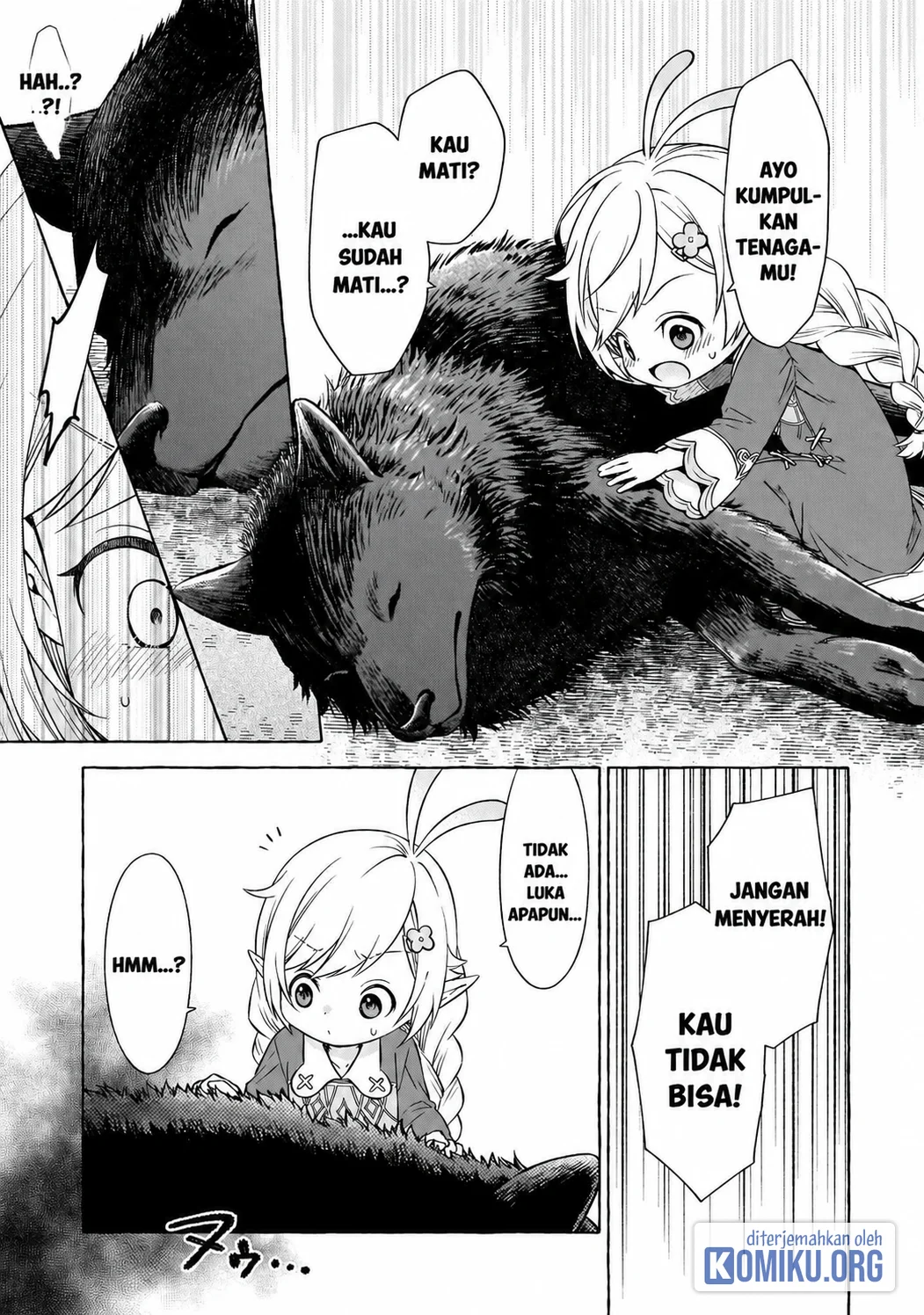 Elf-san no Mahou Ryouriten: Yousei Joou toshite Tensei shita keredo, Mazu wa Nonbiri Oryouri Tsukurimakurimasu! Chapter 2 - halaman 13